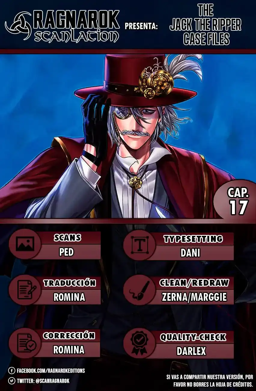 Página 1 — Shuumatsu no Valkyrie: The Jack the Ripper Case Files Capítulo 17
