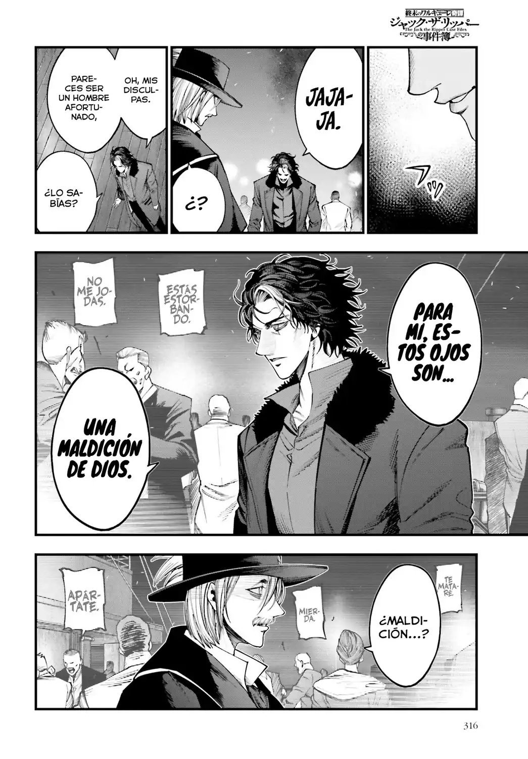 Página 10 — Shuumatsu no Valkyrie: The Jack the Ripper Case Files Capítulo 19