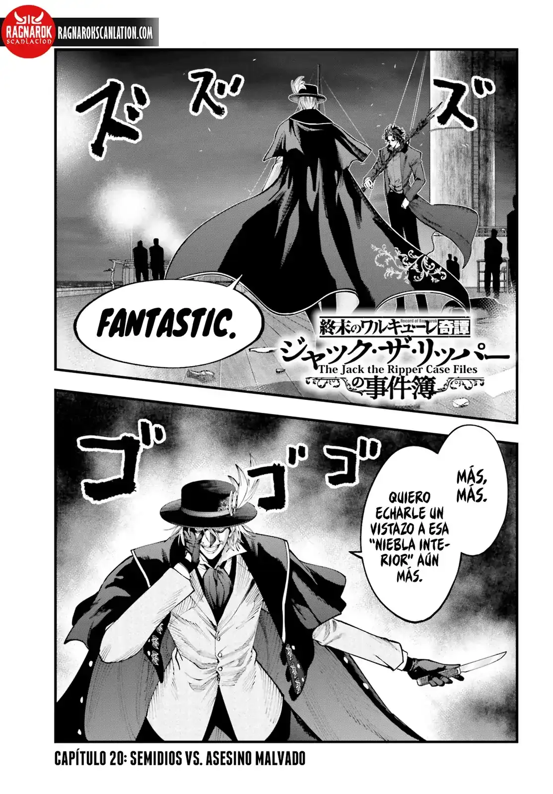 Página 2 — Shuumatsu no Valkyrie: The Jack the Ripper Case Files Capítulo 20