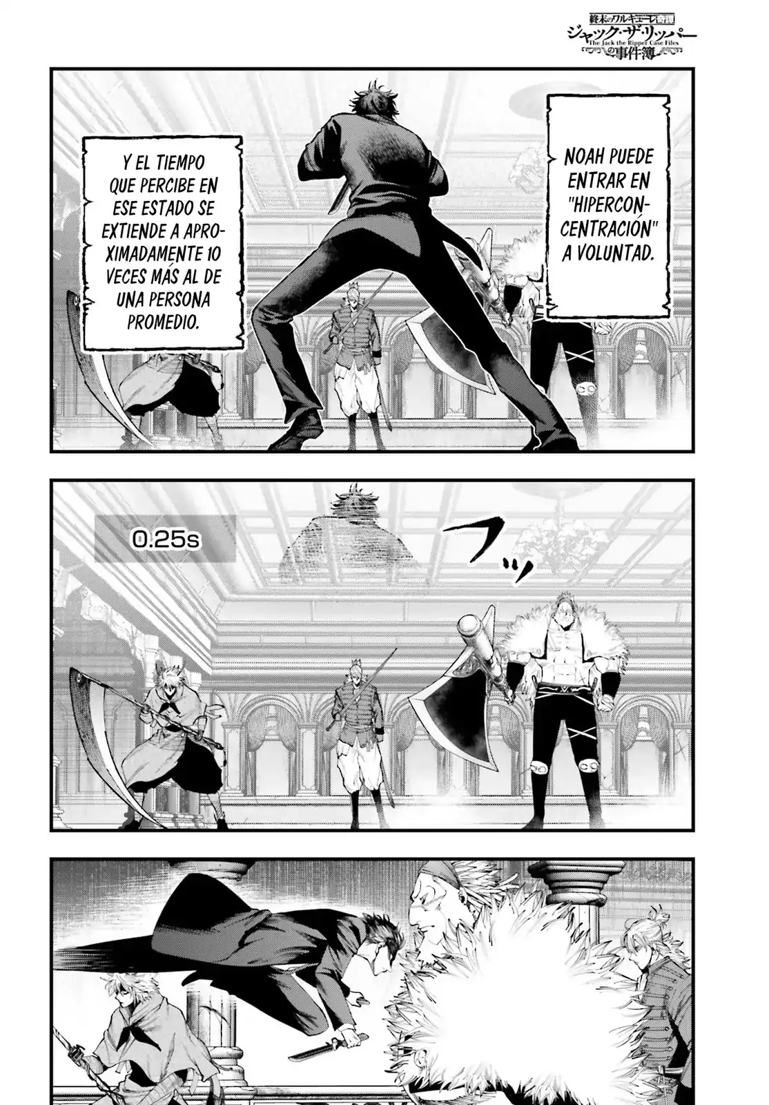 Página 23 — Shuumatsu no Valkyrie: The Jack the Ripper Case Files Capítulo 22