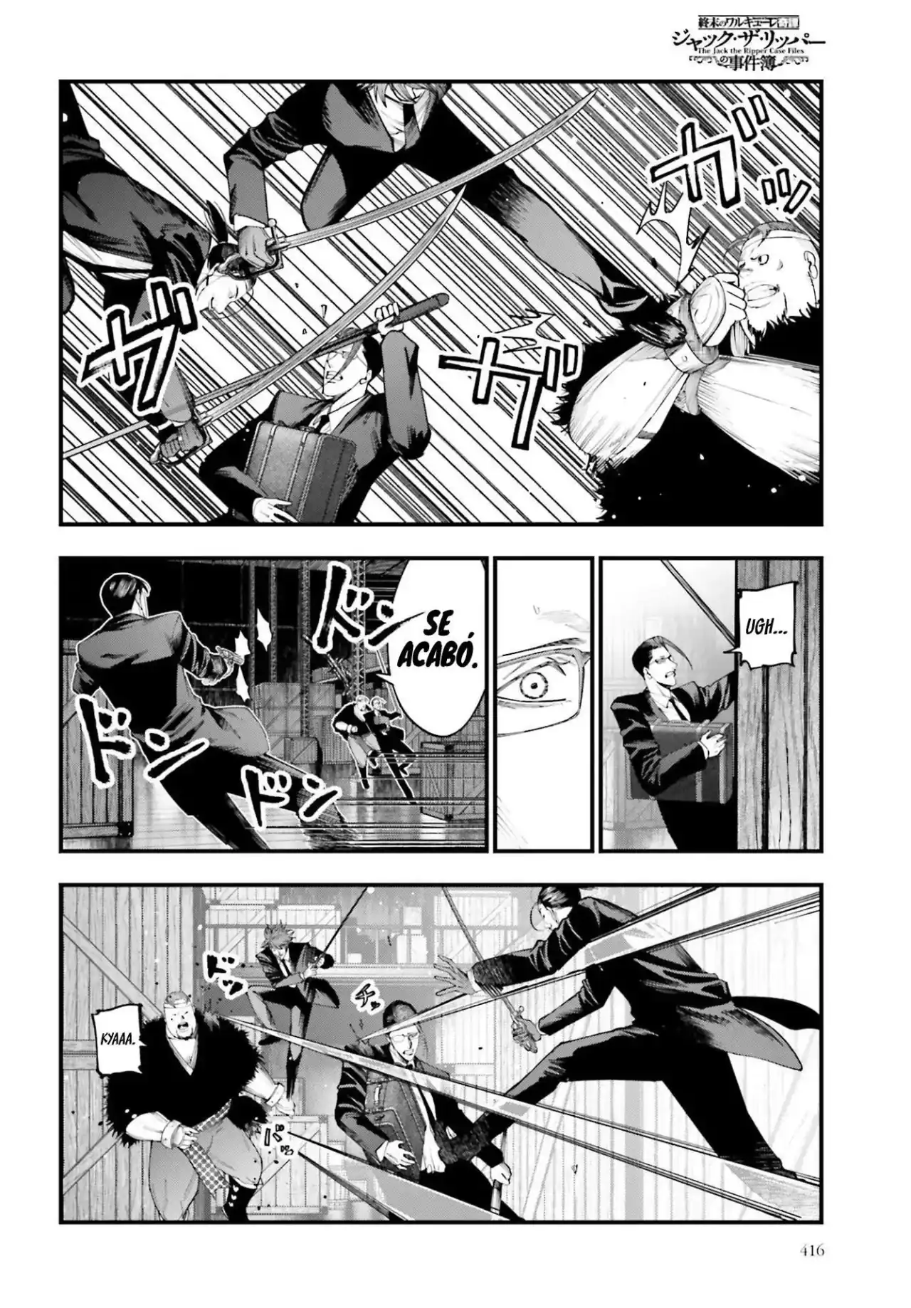 Página 5 — Shuumatsu no Valkyrie: The Jack the Ripper Case Files Capítulo 24