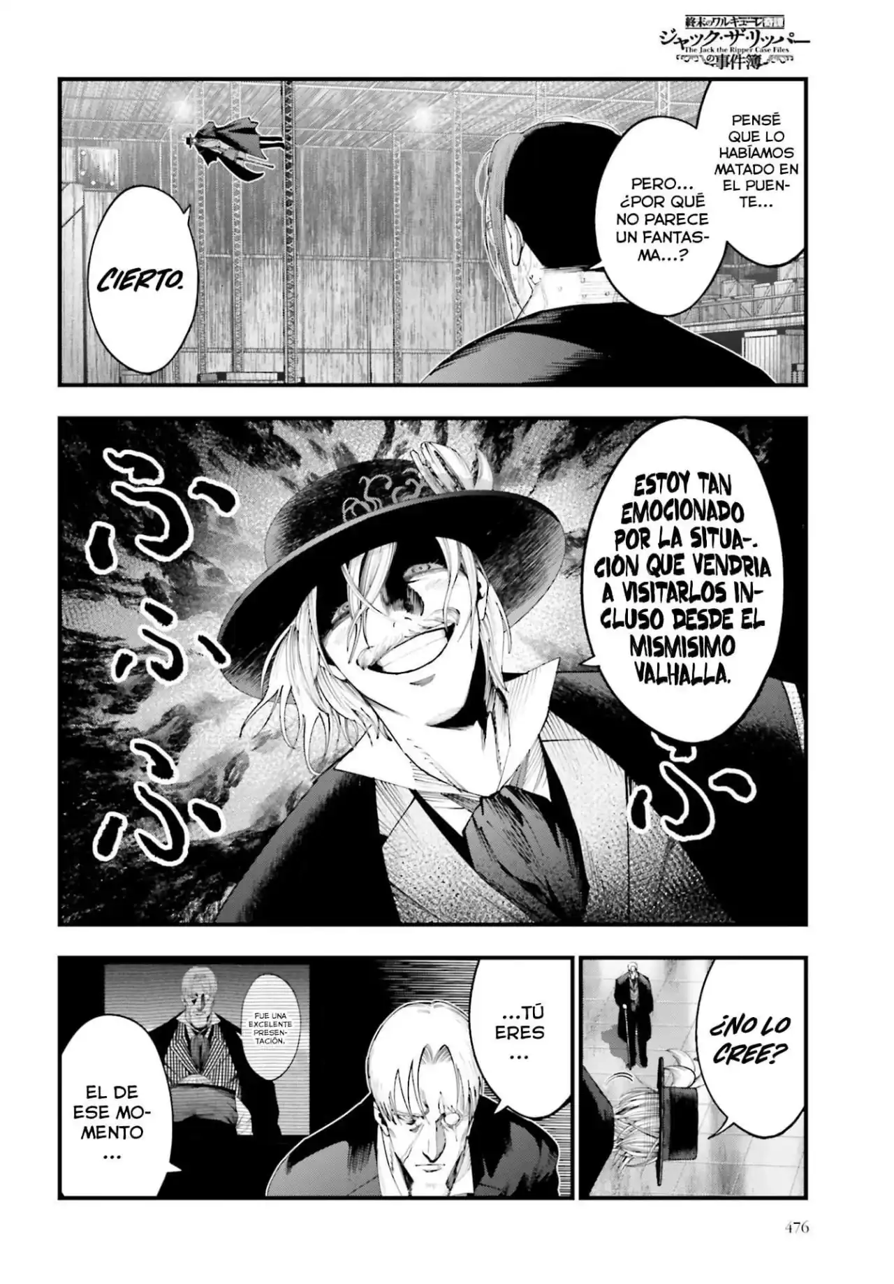 Página 3 — Shuumatsu no Valkyrie: The Jack the Ripper Case Files Capítulo 25