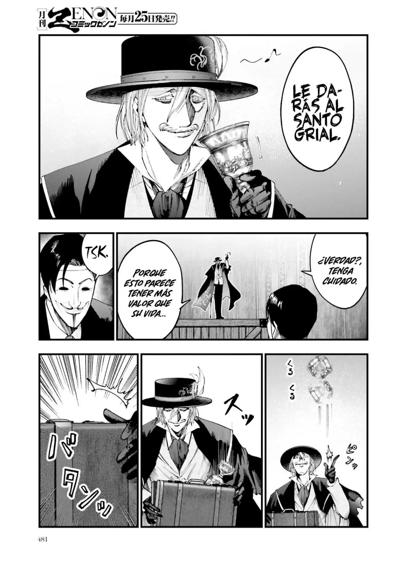 Página 8 — Shuumatsu no Valkyrie: The Jack the Ripper Case Files Capítulo 25