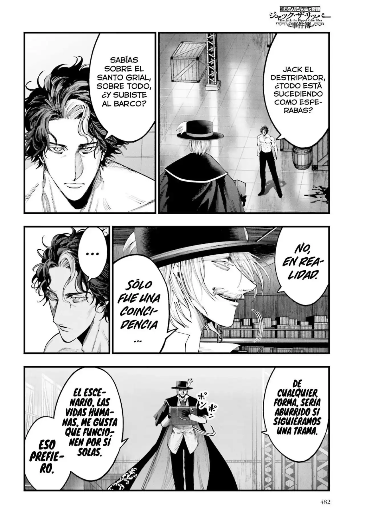 Página 9 — Shuumatsu no Valkyrie: The Jack the Ripper Case Files Capítulo 25