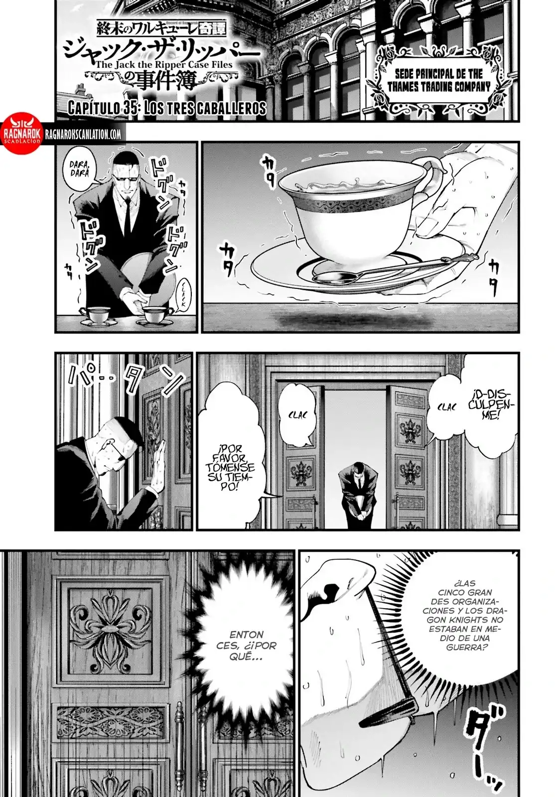 Página 2 — Shuumatsu no Valkyrie: The Jack the Ripper Case Files Capítulo 35