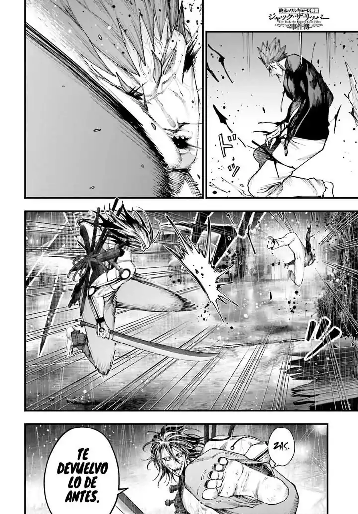 Página 18 — Shuumatsu no Valkyrie: The Jack the Ripper Case Files Capítulo 37