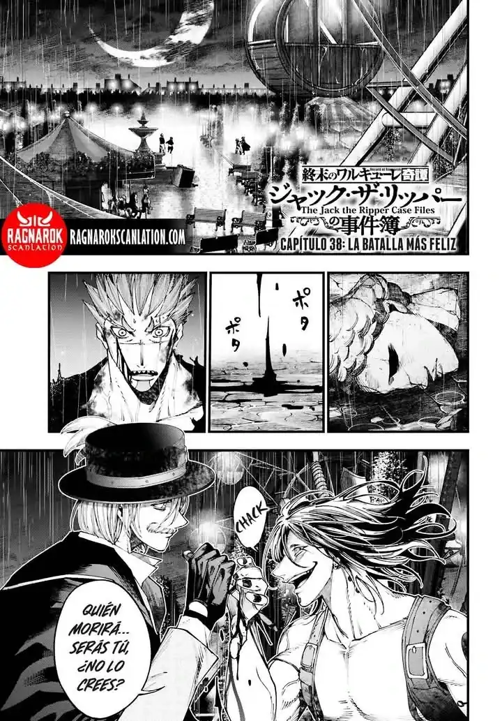Página 2 — Shuumatsu no Valkyrie: The Jack the Ripper Case Files Capítulo 38