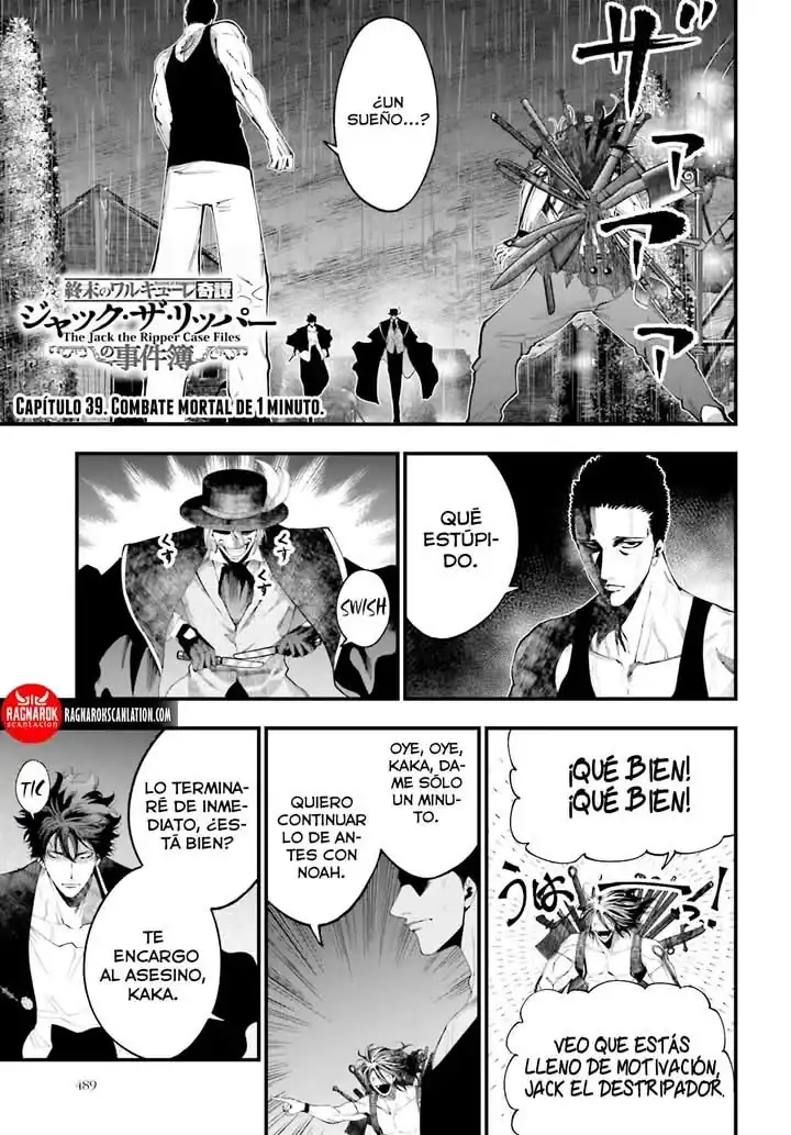 Página 2 — Shuumatsu no Valkyrie: The Jack the Ripper Case Files Capítulo 39