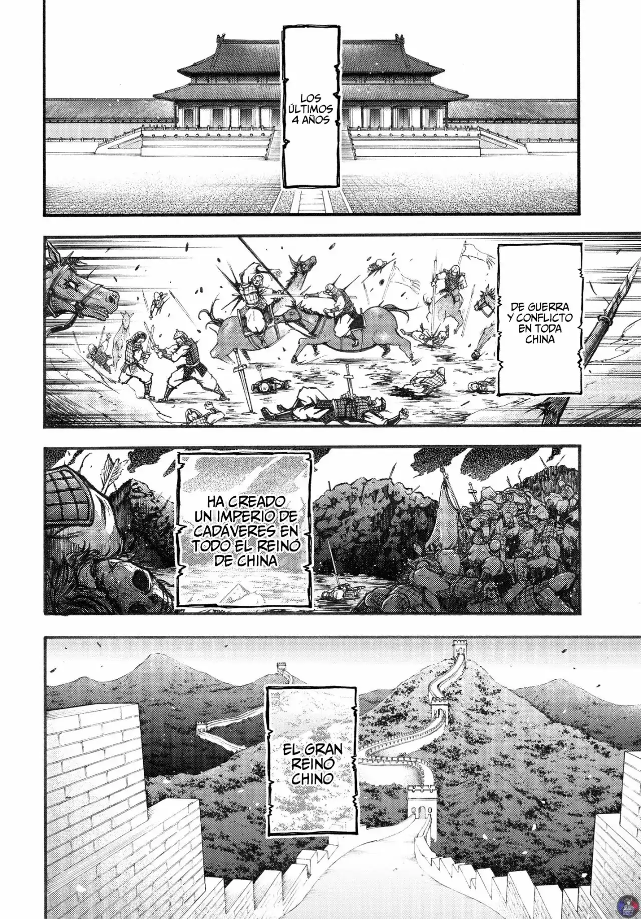 Página 4 — Shuumatsu no Valkyrie: The Legend of Lu Bu Fengxian Capítulo 1