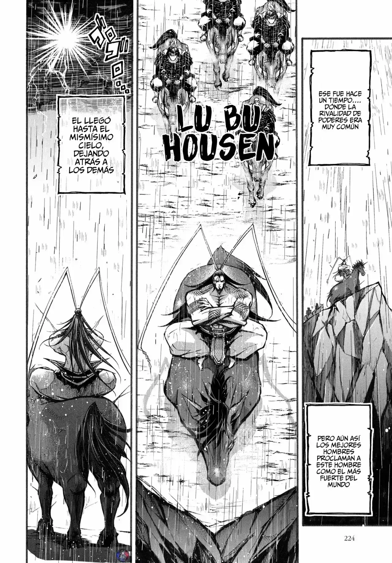 Página 3 — Shuumatsu no Valkyrie: The Legend of Lu Bu Fengxian Capítulo 2