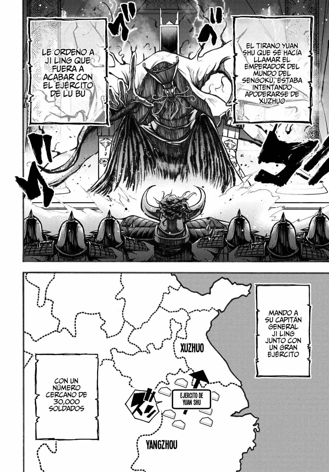 Página 10 — Shuumatsu no Valkyrie: The Legend of Lu Bu Fengxian Capítulo 2