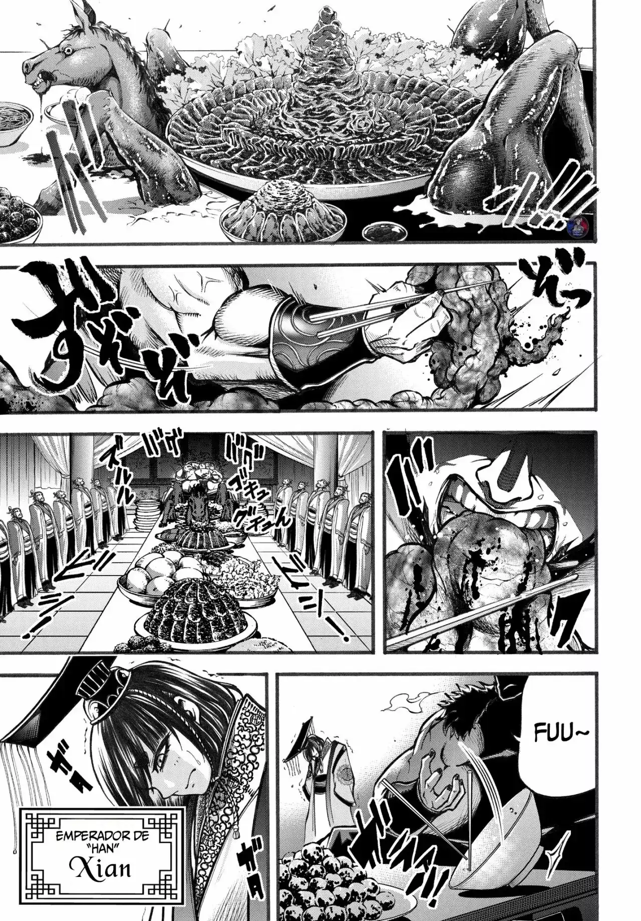 Página 4 — Shuumatsu no Valkyrie: The Legend of Lu Bu Fengxian Capítulo 3