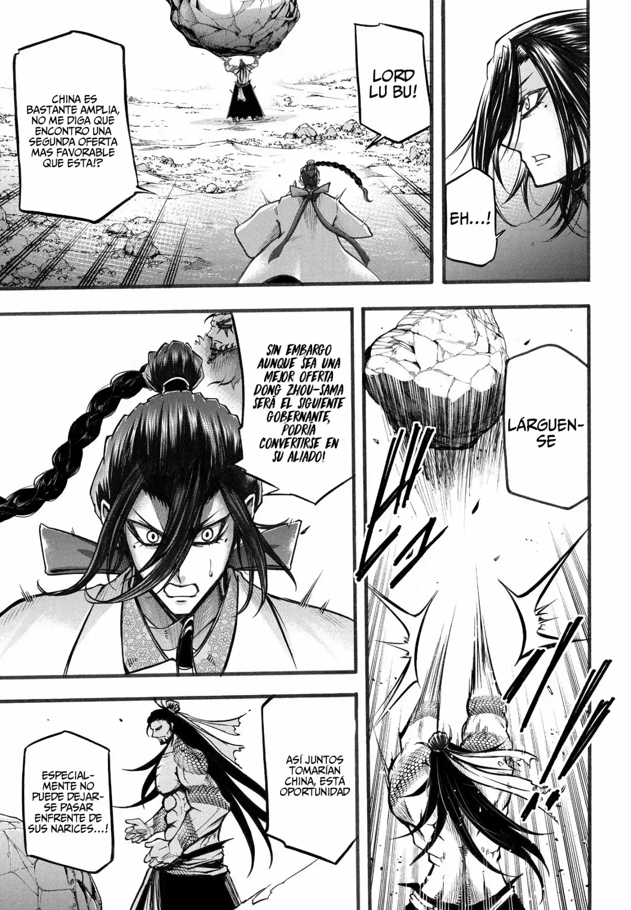 Página 22 — Shuumatsu no Valkyrie: The Legend of Lu Bu Fengxian Capítulo 3