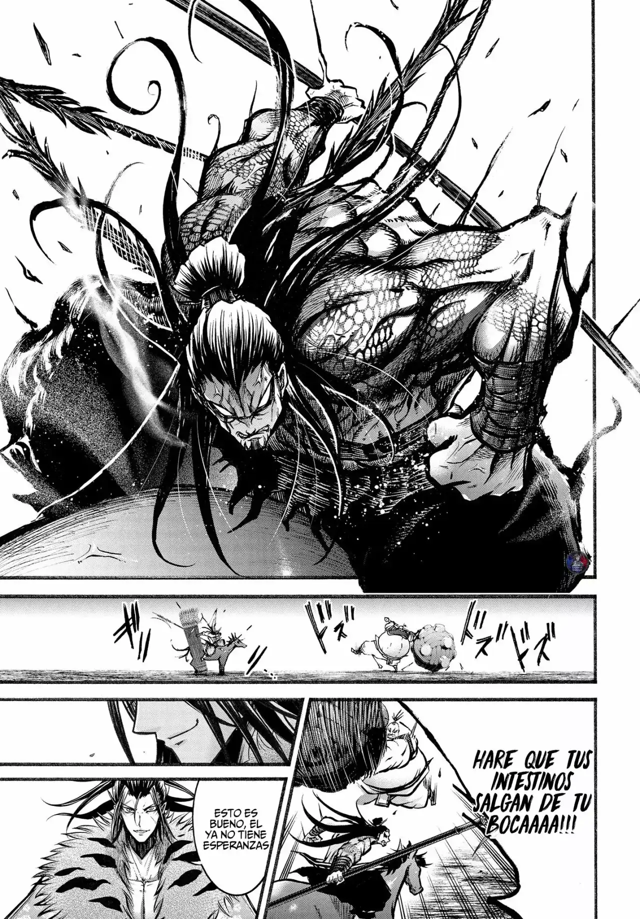 Página 36 — Shuumatsu no Valkyrie: The Legend of Lu Bu Fengxian Capítulo 7
