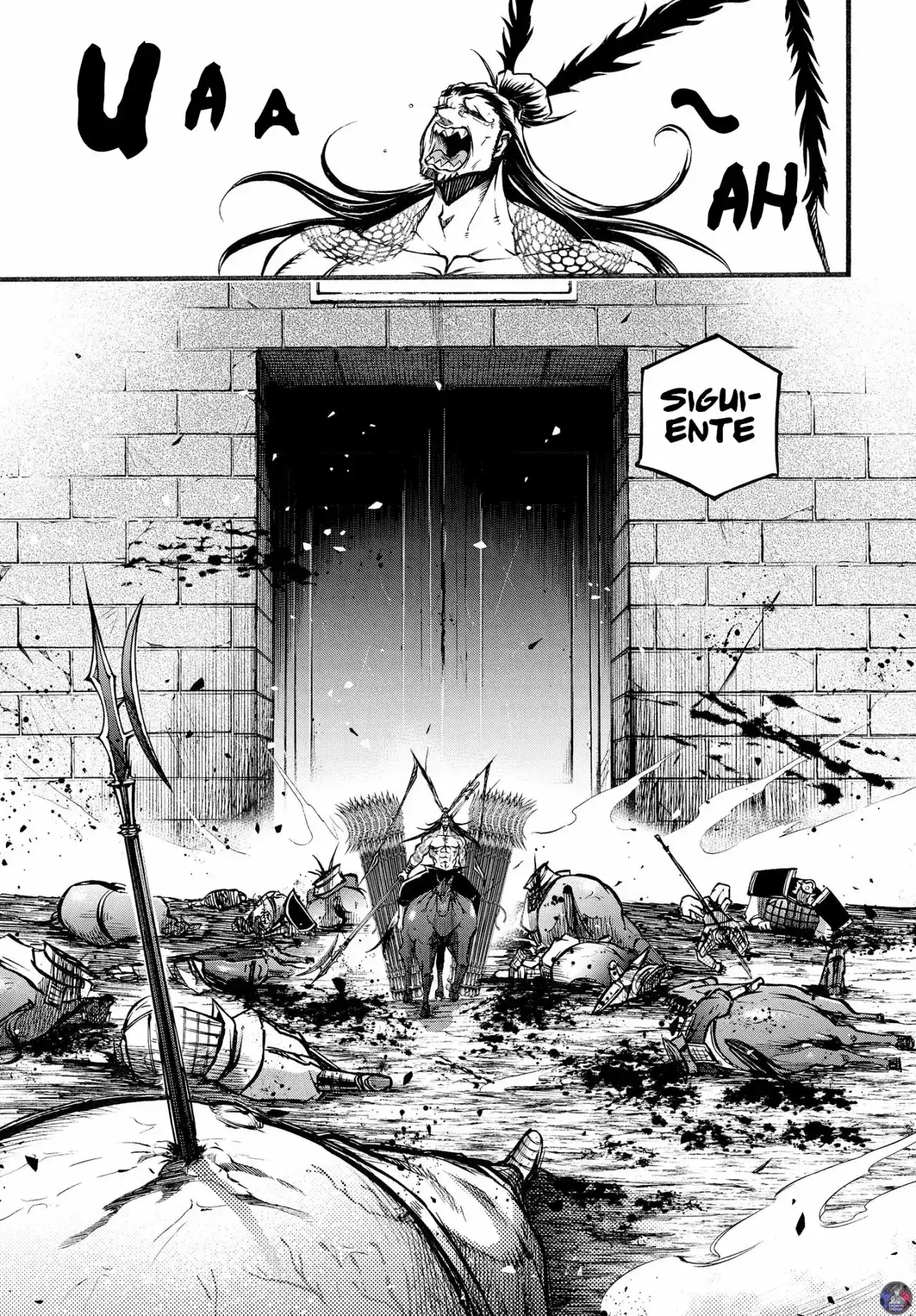 Página 38 — Shuumatsu no Valkyrie: The Legend of Lu Bu Fengxian Capítulo 7