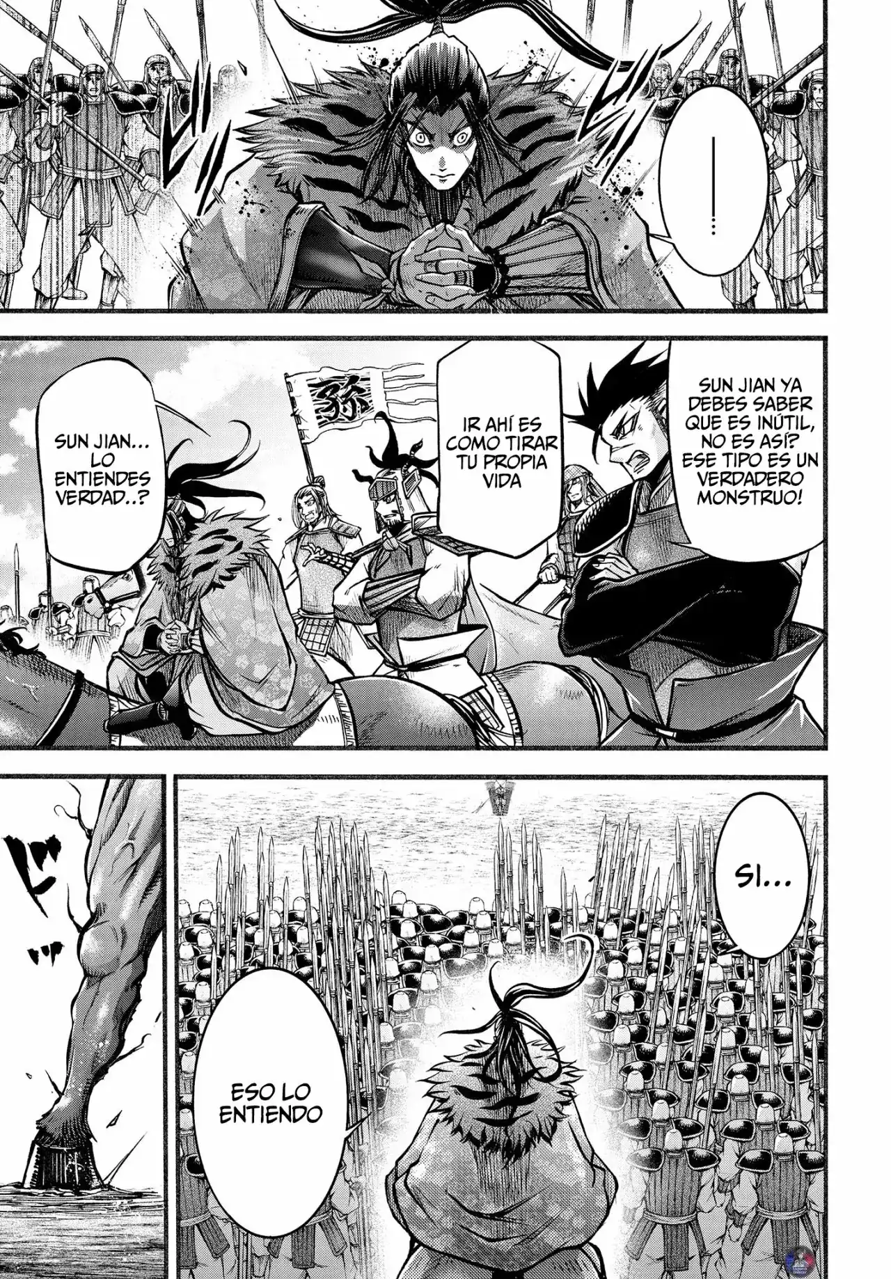 Página 40 — Shuumatsu no Valkyrie: The Legend of Lu Bu Fengxian Capítulo 7