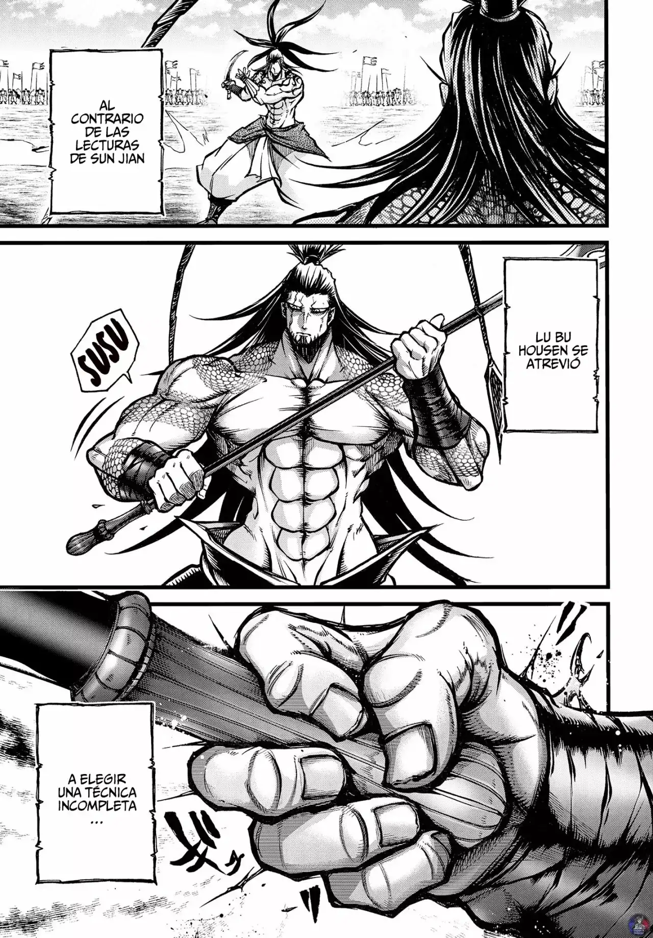 Página 6 — Shuumatsu no Valkyrie: The Legend of Lu Bu Fengxian Capítulo 9