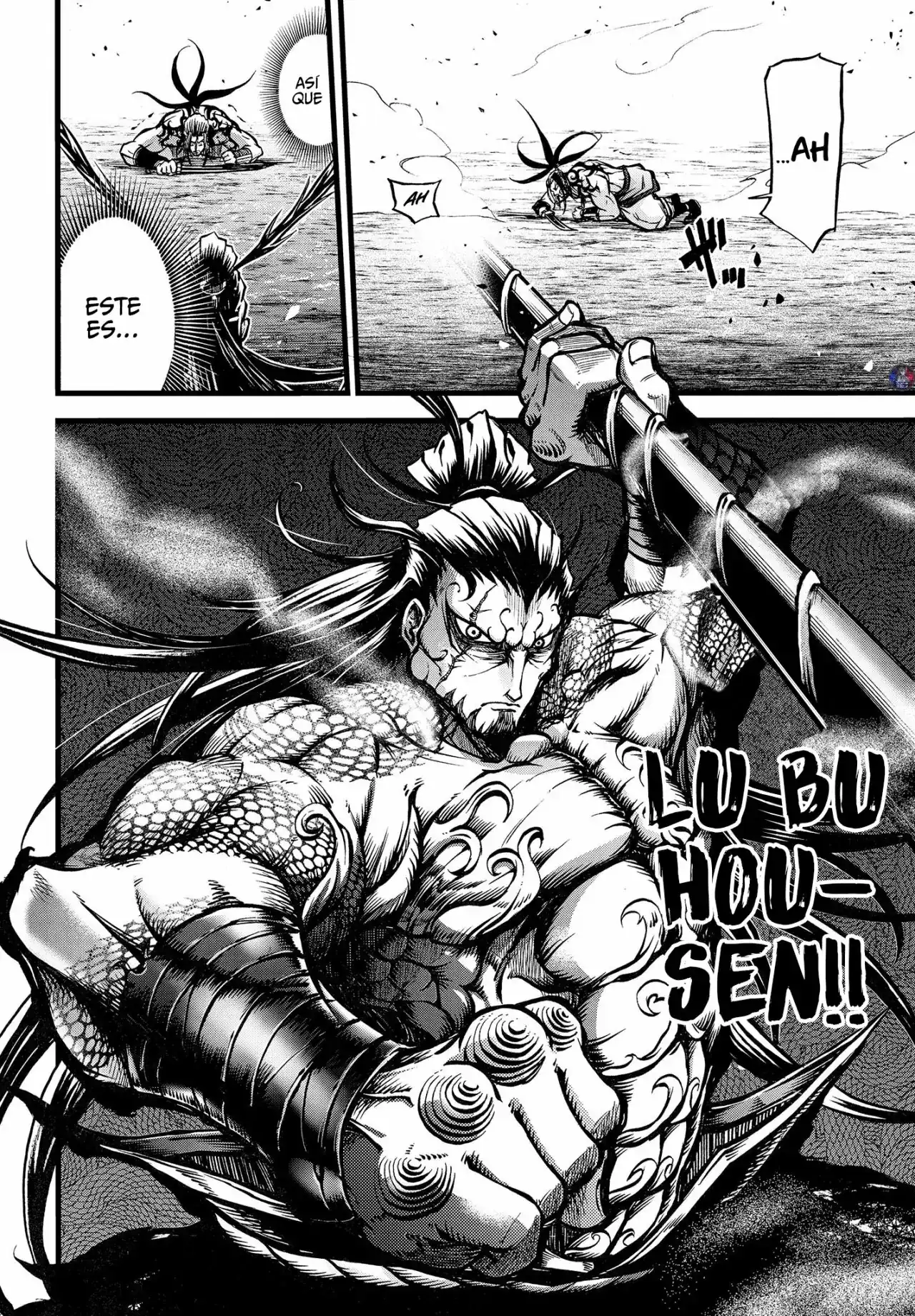 Página 28 — Shuumatsu no Valkyrie: The Legend of Lu Bu Fengxian Capítulo 10