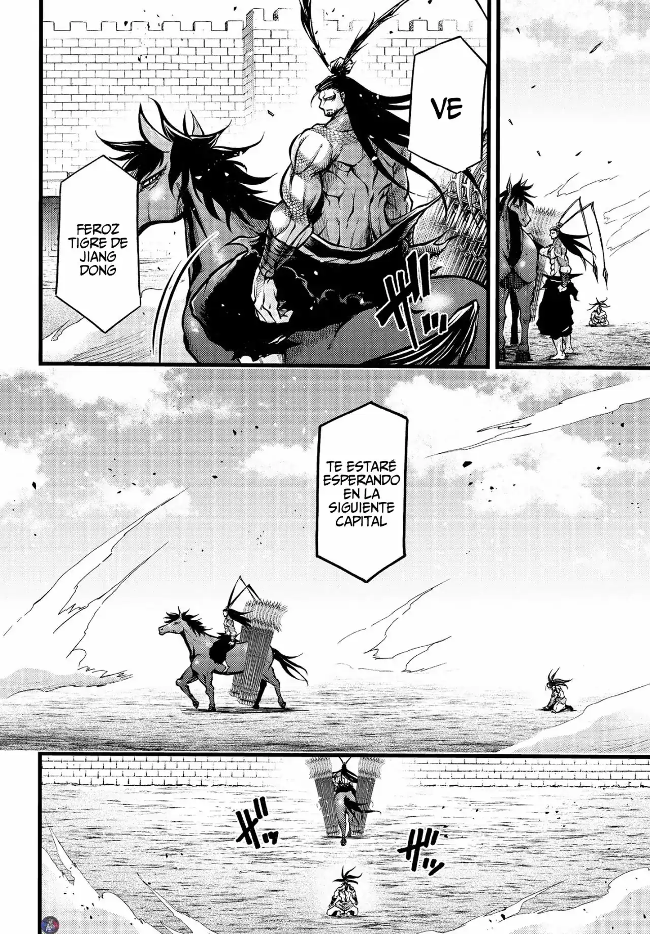 Página 34 — Shuumatsu no Valkyrie: The Legend of Lu Bu Fengxian Capítulo 10
