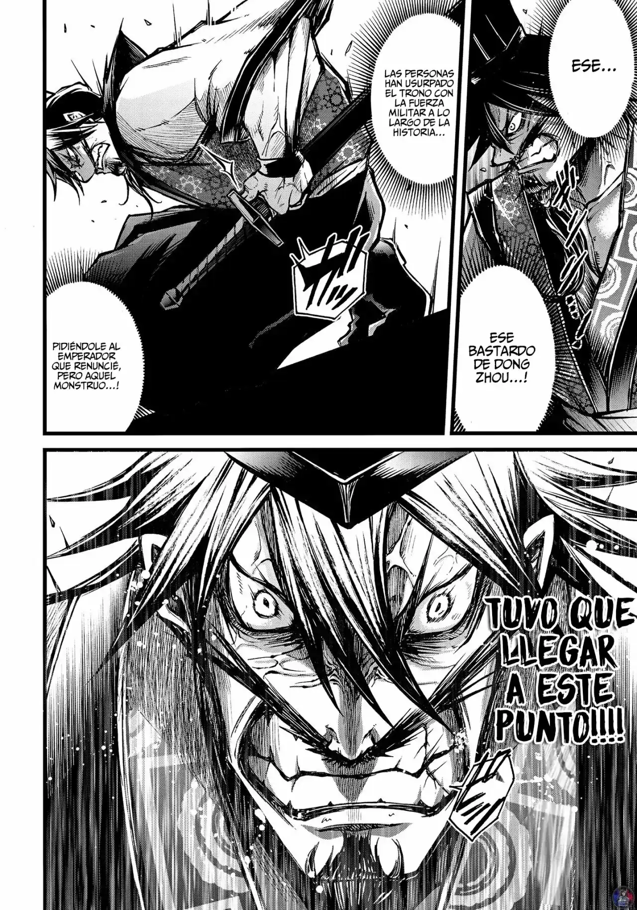 Página 14 — Shuumatsu no Valkyrie: The Legend of Lu Bu Fengxian Capítulo 11