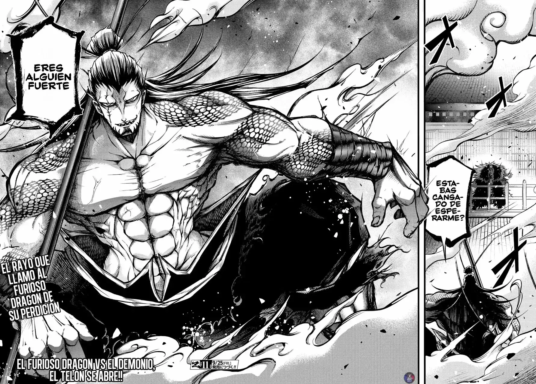 Página 30 — Shuumatsu no Valkyrie: The Legend of Lu Bu Fengxian Capítulo 11