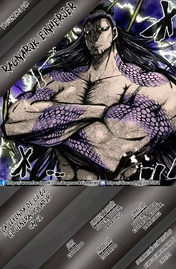 Página 1 — Shuumatsu no Valkyrie: The Legend of Lu Bu Fengxian Capítulo 12
