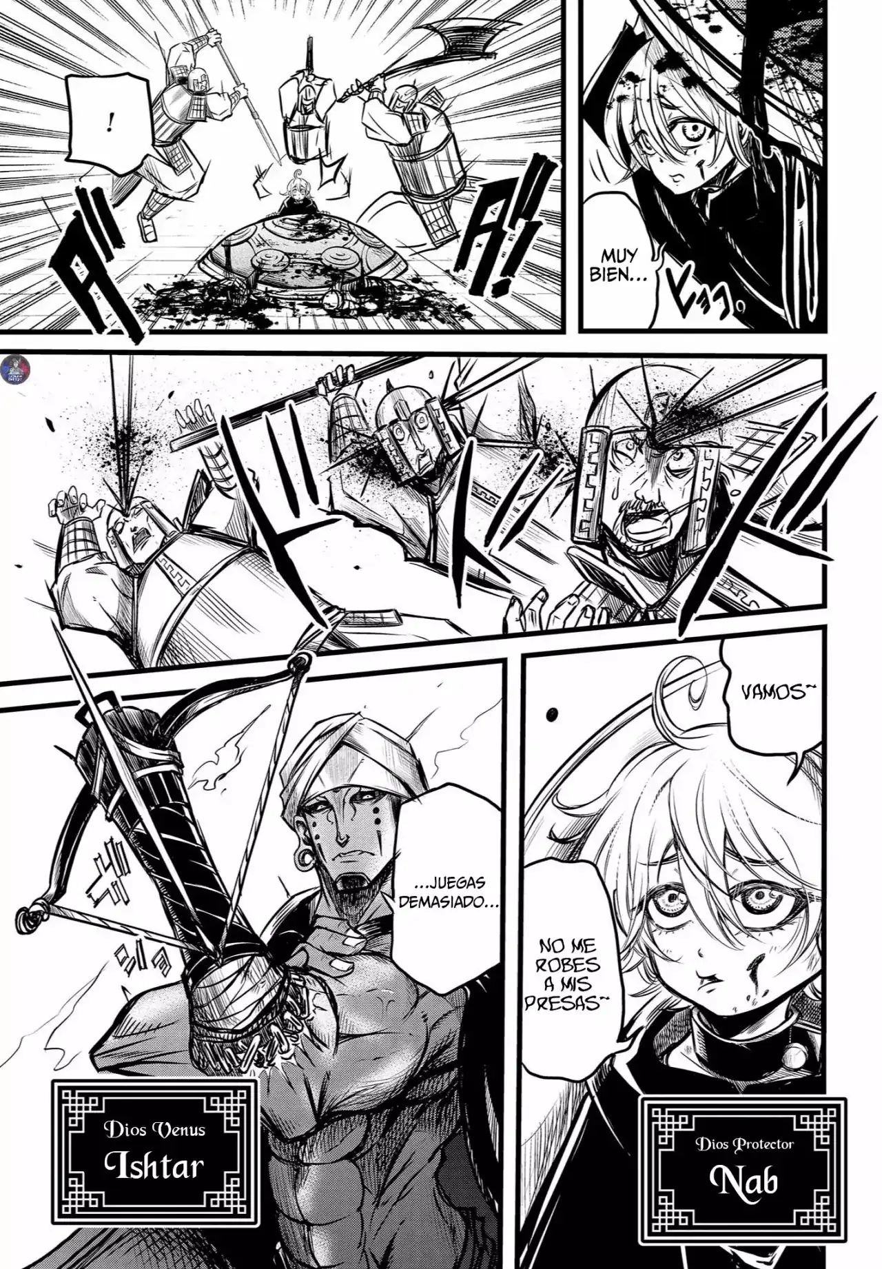 Página 21 — Shuumatsu no Valkyrie: The Legend of Lu Bu Fengxian Capítulo 12