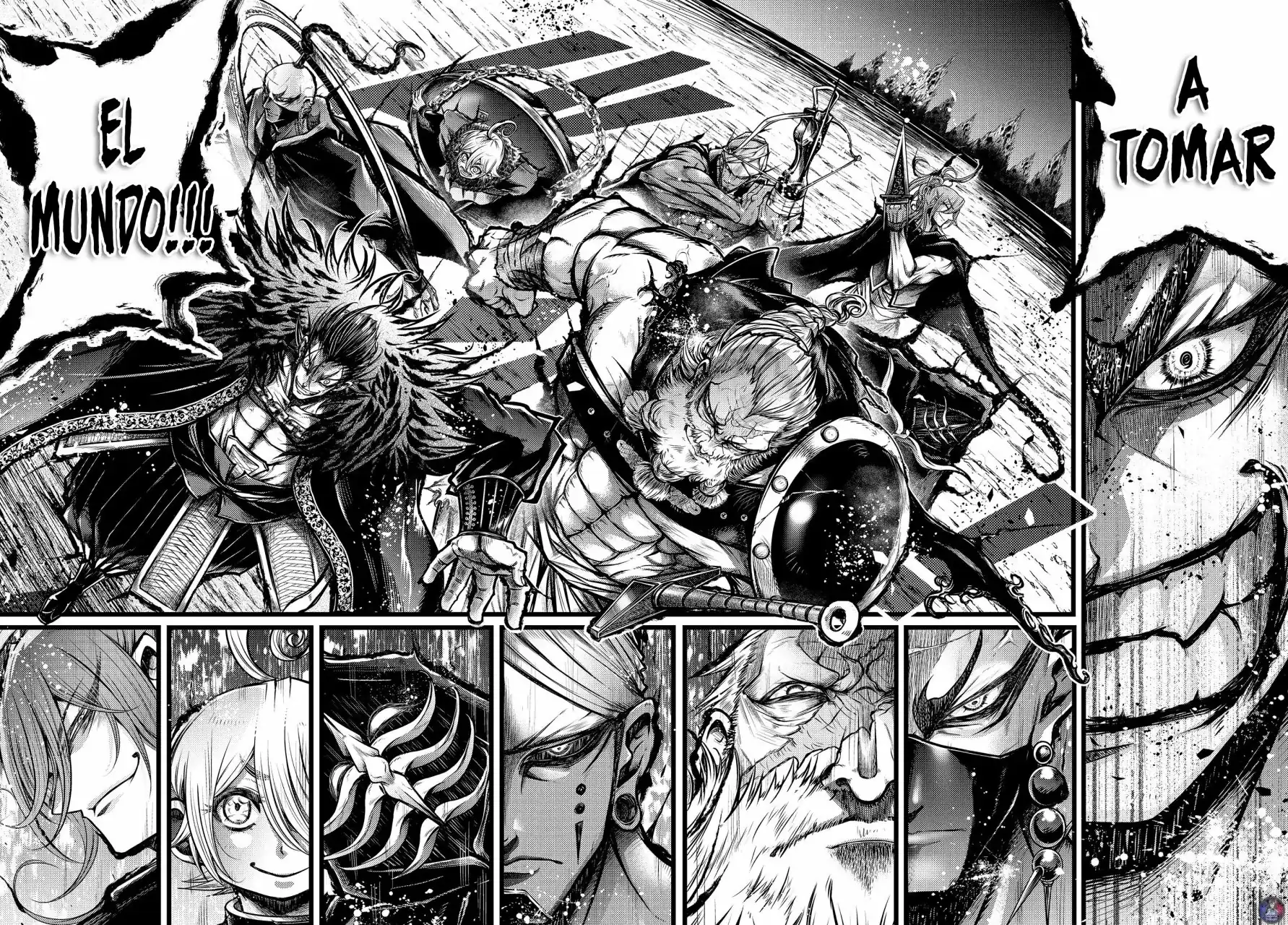 Página 17 — Shuumatsu no Valkyrie: The Legend of Lu Bu Fengxian Capítulo 13