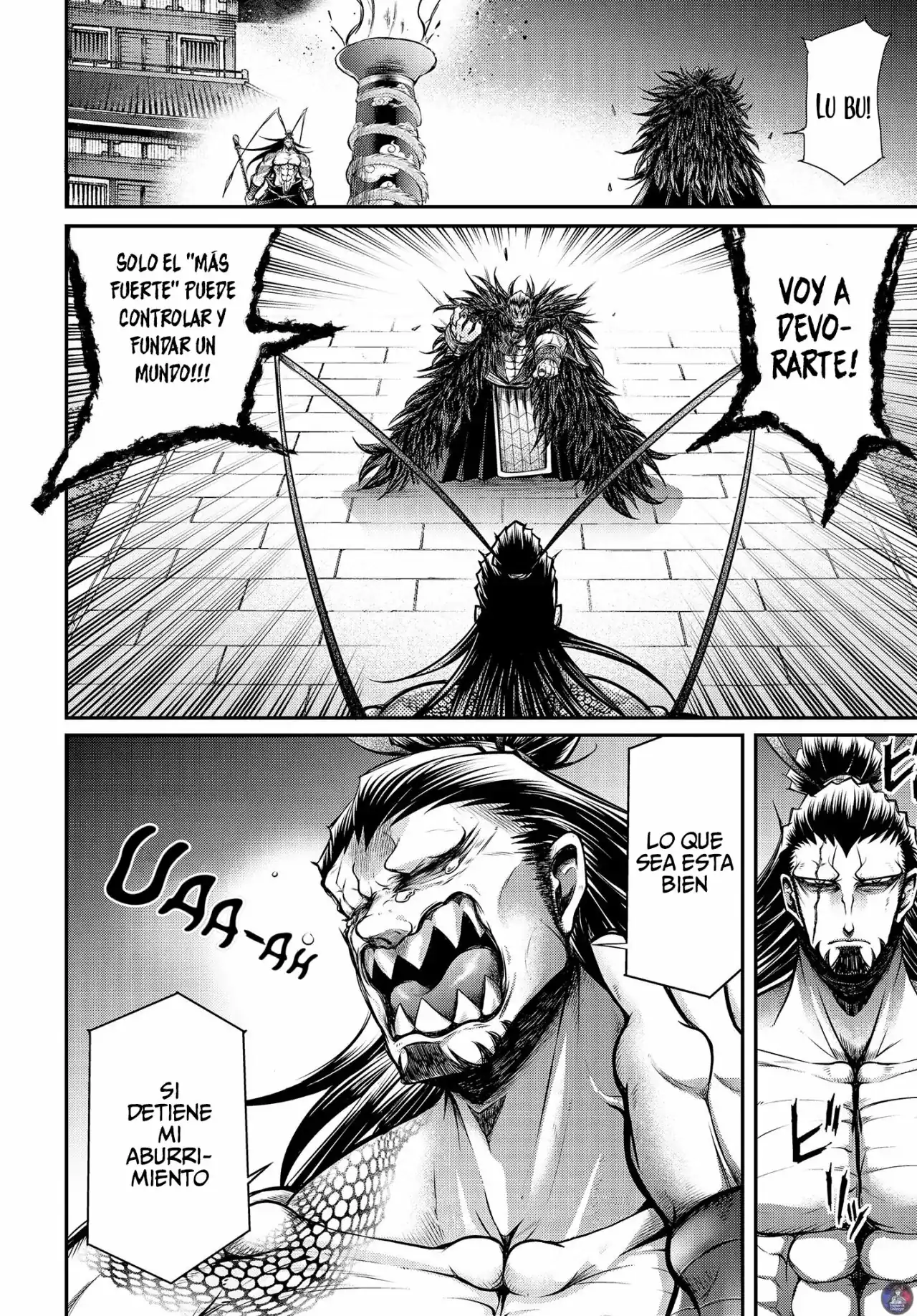 Página 3 — Shuumatsu no Valkyrie: The Legend of Lu Bu Fengxian Capítulo 14