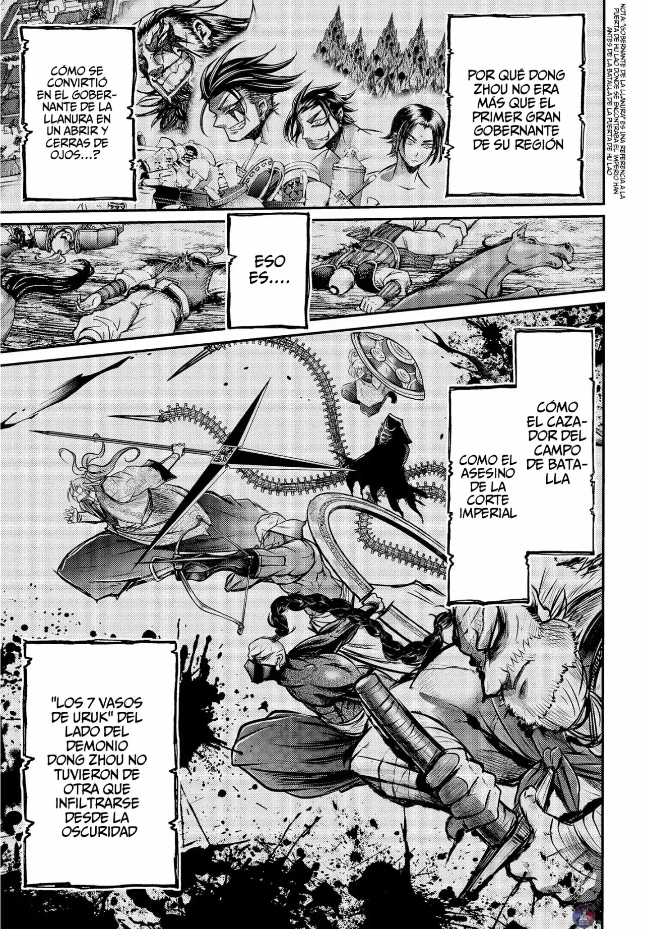 Página 7 — Shuumatsu no Valkyrie: The Legend of Lu Bu Fengxian Capítulo 14