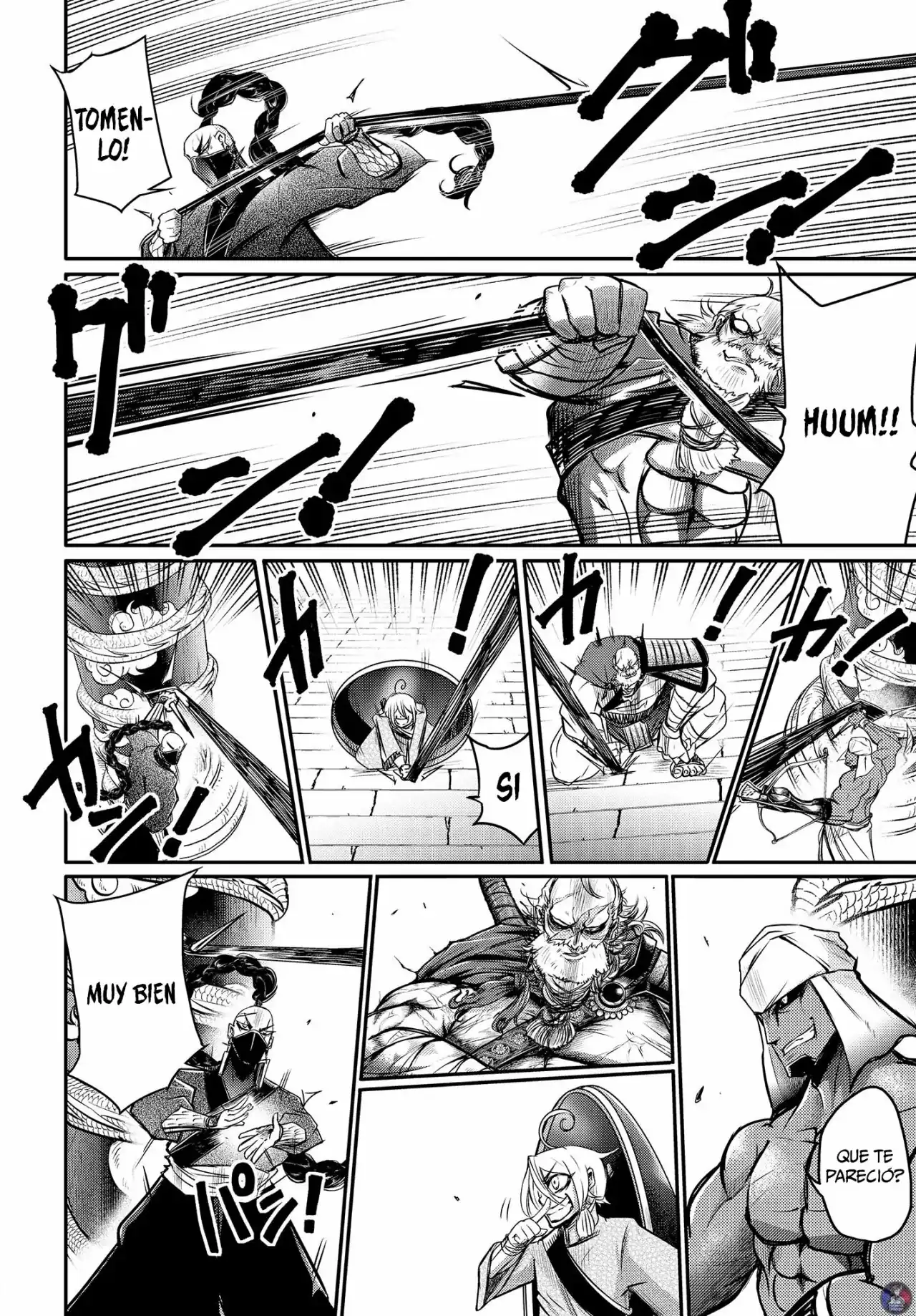 Página 16 — Shuumatsu no Valkyrie: The Legend of Lu Bu Fengxian Capítulo 14