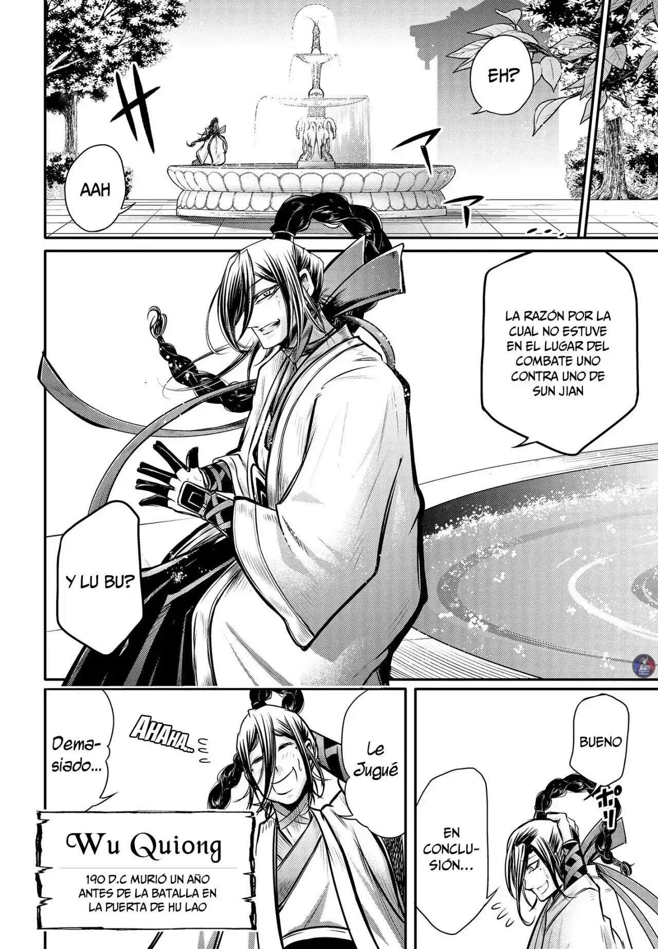 Página 24 — Shuumatsu no Valkyrie: The Legend of Lu Bu Fengxian Capítulo 14