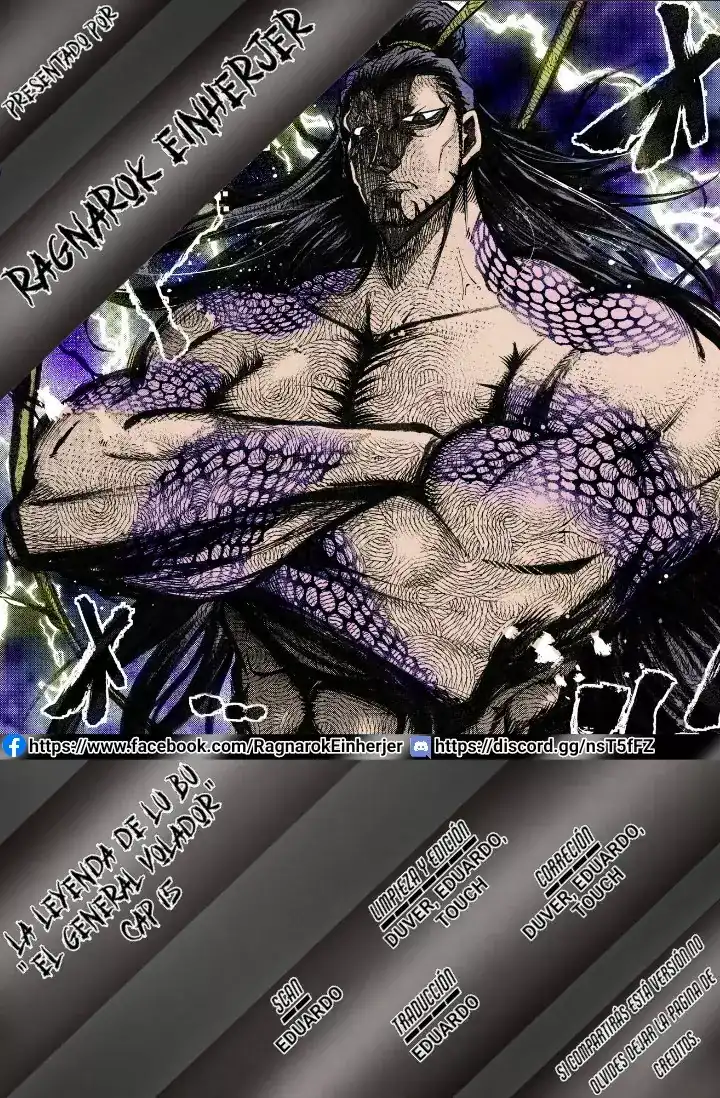 Página 1 — Shuumatsu no Valkyrie: The Legend of Lu Bu Fengxian Capítulo 15