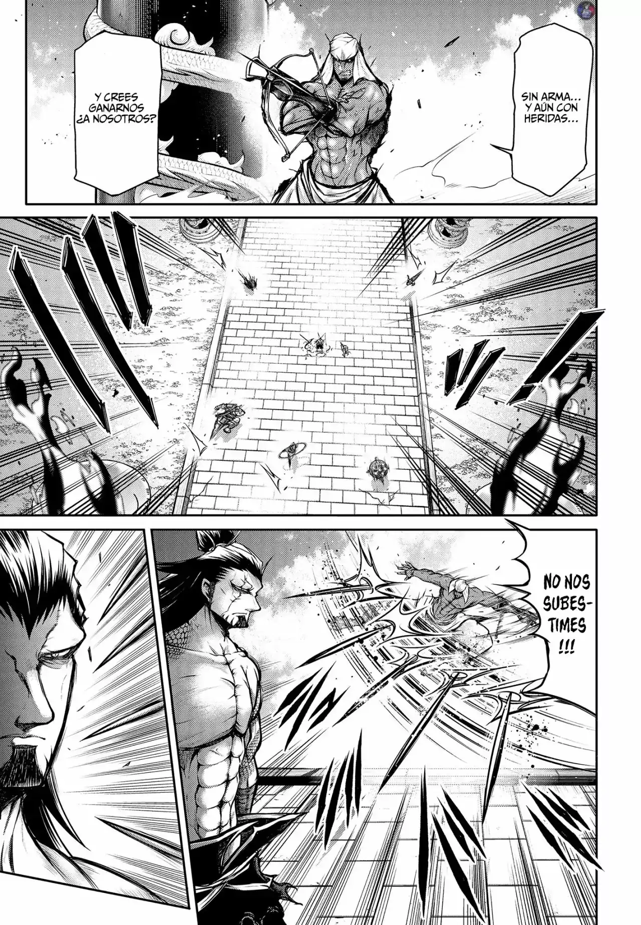 Página 10 — Shuumatsu no Valkyrie: The Legend of Lu Bu Fengxian Capítulo 15