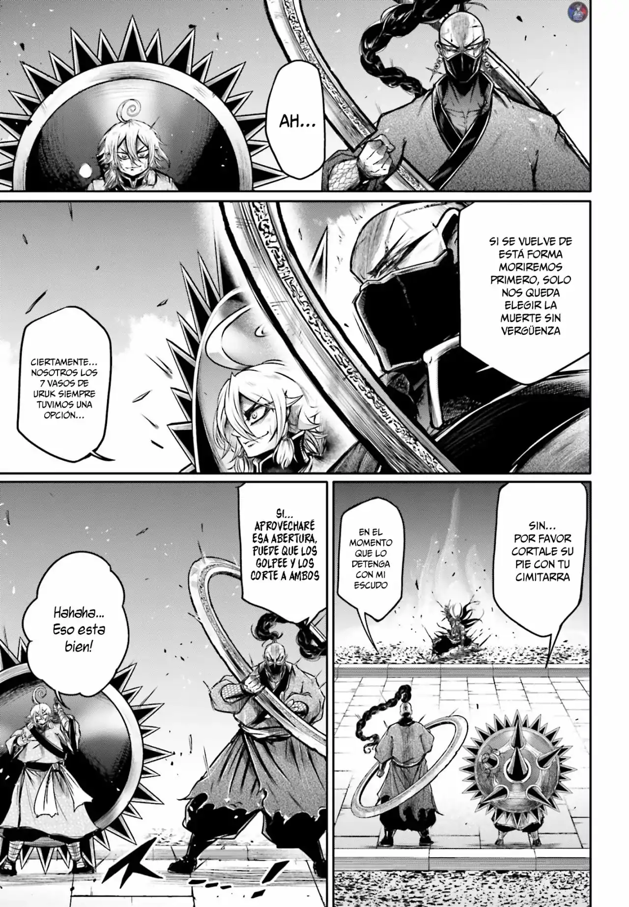 Página 18 — Shuumatsu no Valkyrie: The Legend of Lu Bu Fengxian Capítulo 17
