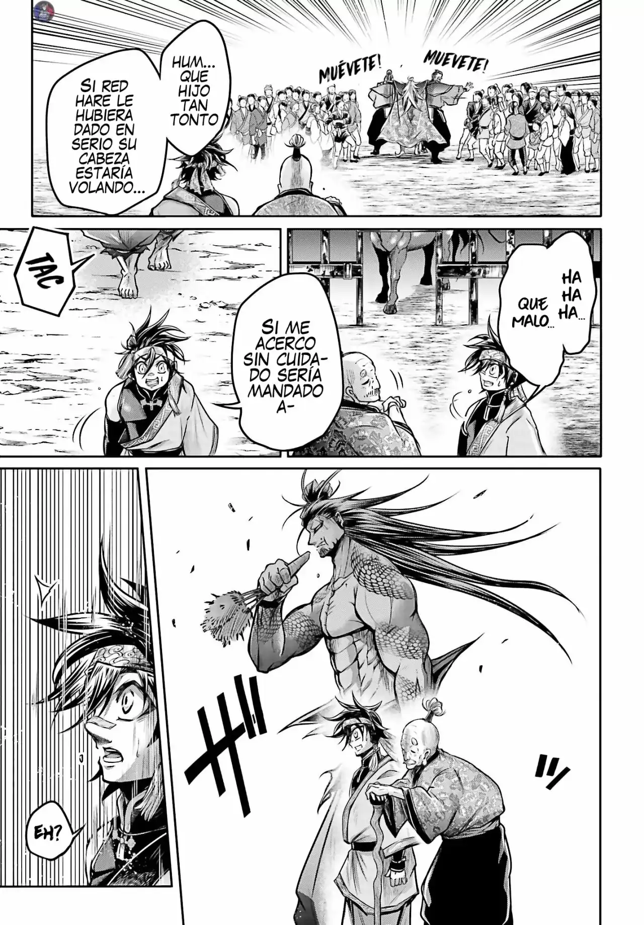 Página 15 — Shuumatsu no Valkyrie: The Legend of Lu Bu Fengxian Capítulo 19