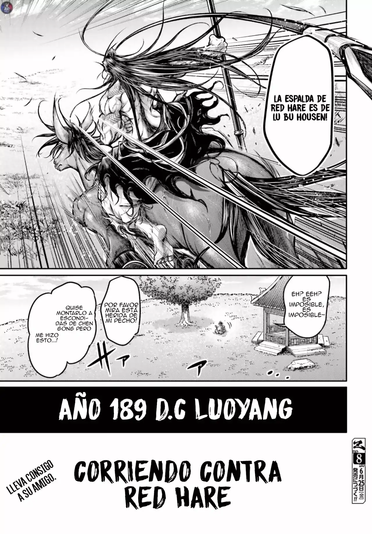 Página 27 — Shuumatsu no Valkyrie: The Legend of Lu Bu Fengxian Capítulo 20