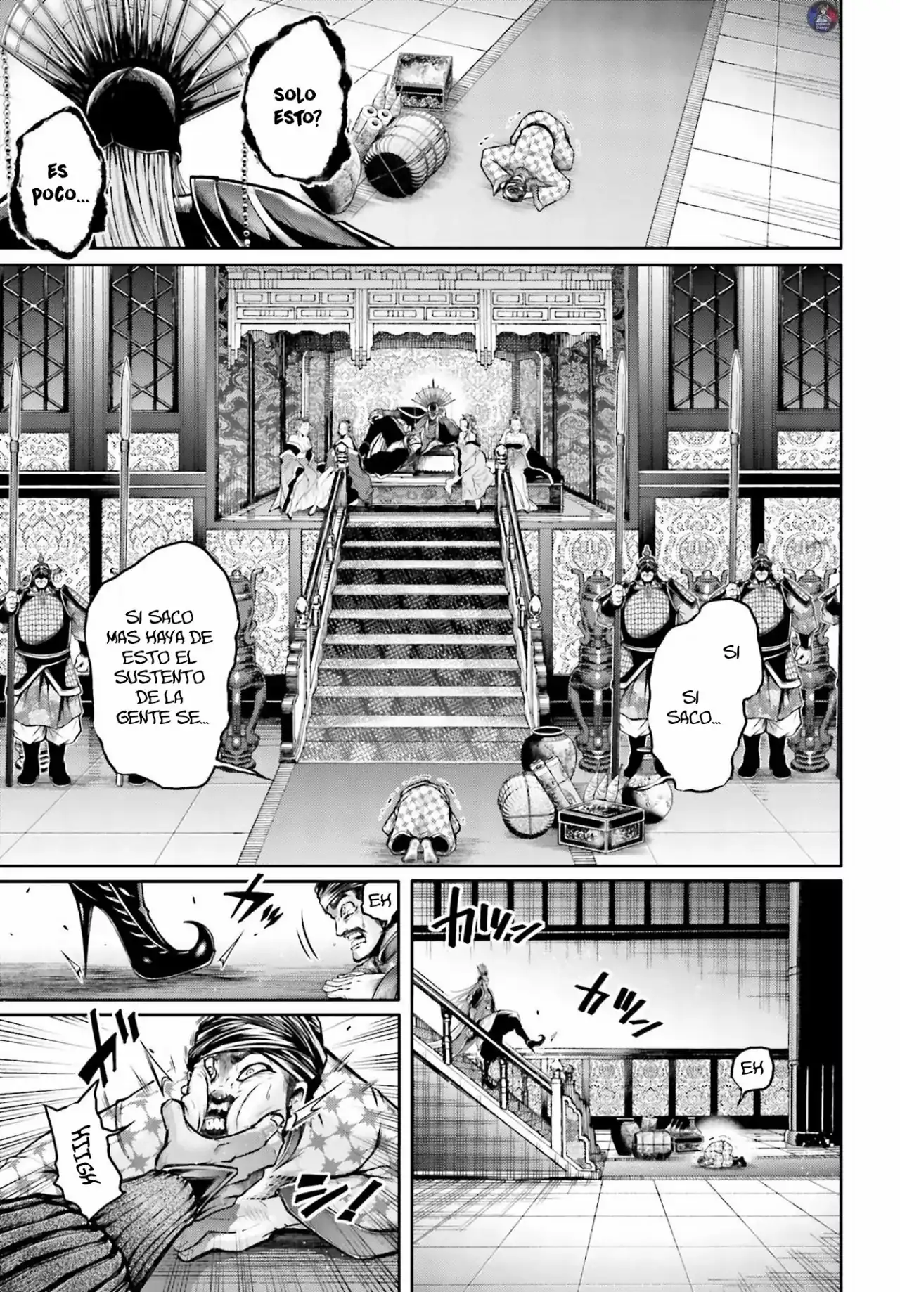 Página 8 — Shuumatsu no Valkyrie: The Legend of Lu Bu Fengxian Capítulo 22