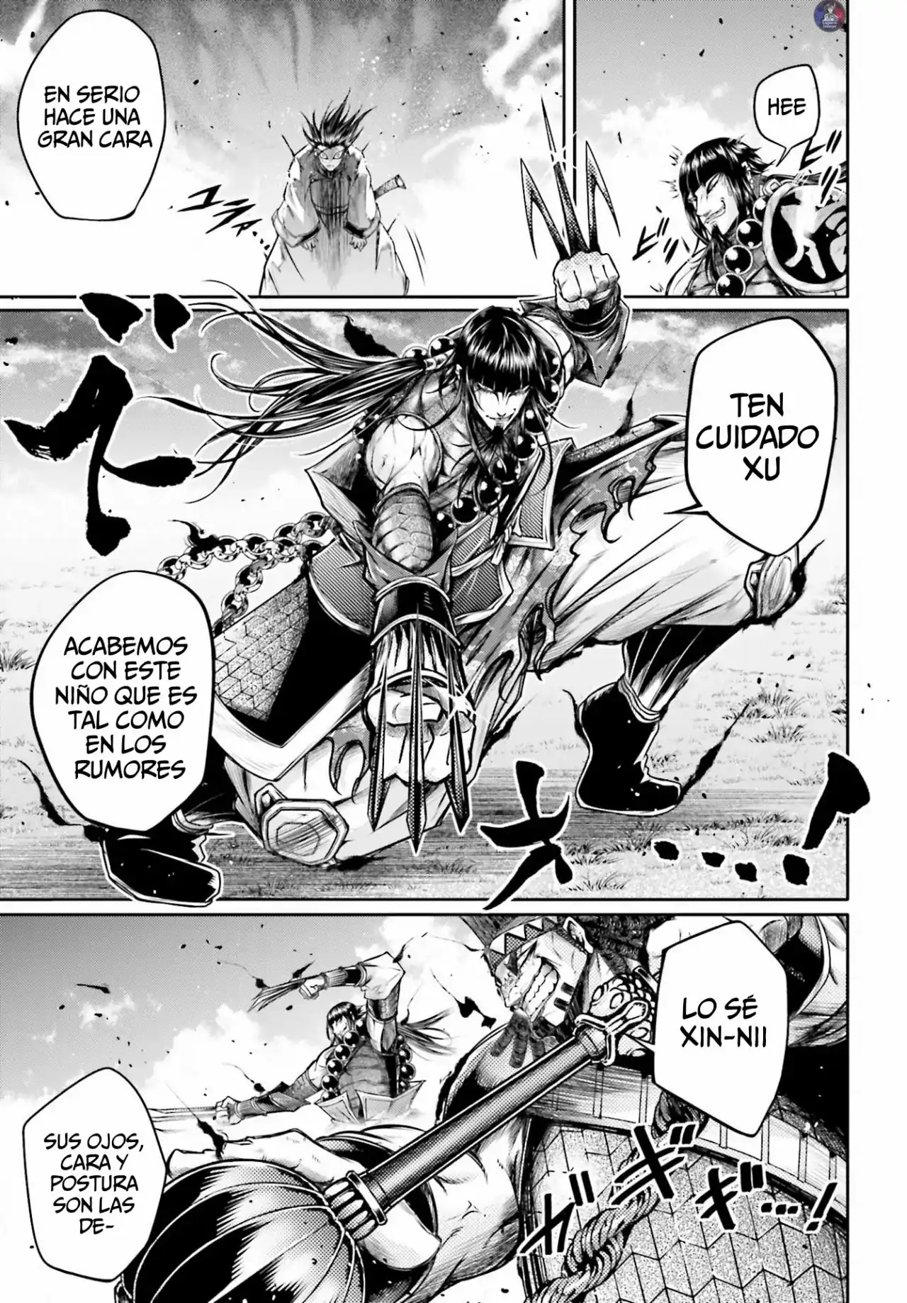 Página 10 — Shuumatsu no Valkyrie: The Legend of Lu Bu Fengxian Capítulo 23