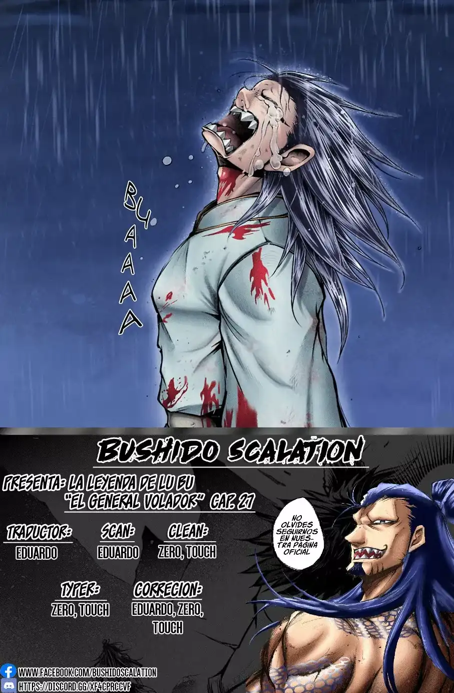 Página 1 — Shuumatsu no Valkyrie: The Legend of Lu Bu Fengxian Capítulo 27