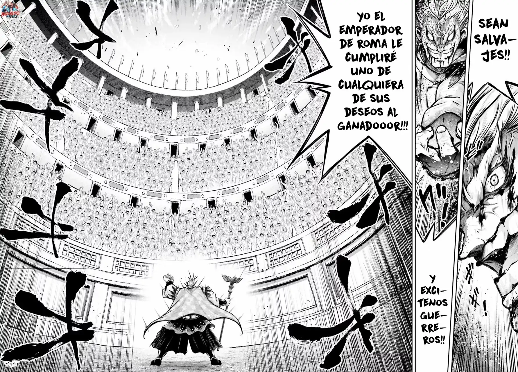 Página 9 — Shuumatsu no Valkyrie: The Legend of Lu Bu Fengxian Capítulo 27
