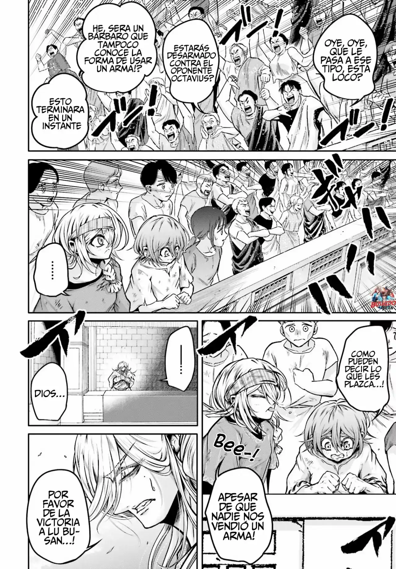 Página 11 — Shuumatsu no Valkyrie: The Legend of Lu Bu Fengxian Capítulo 29