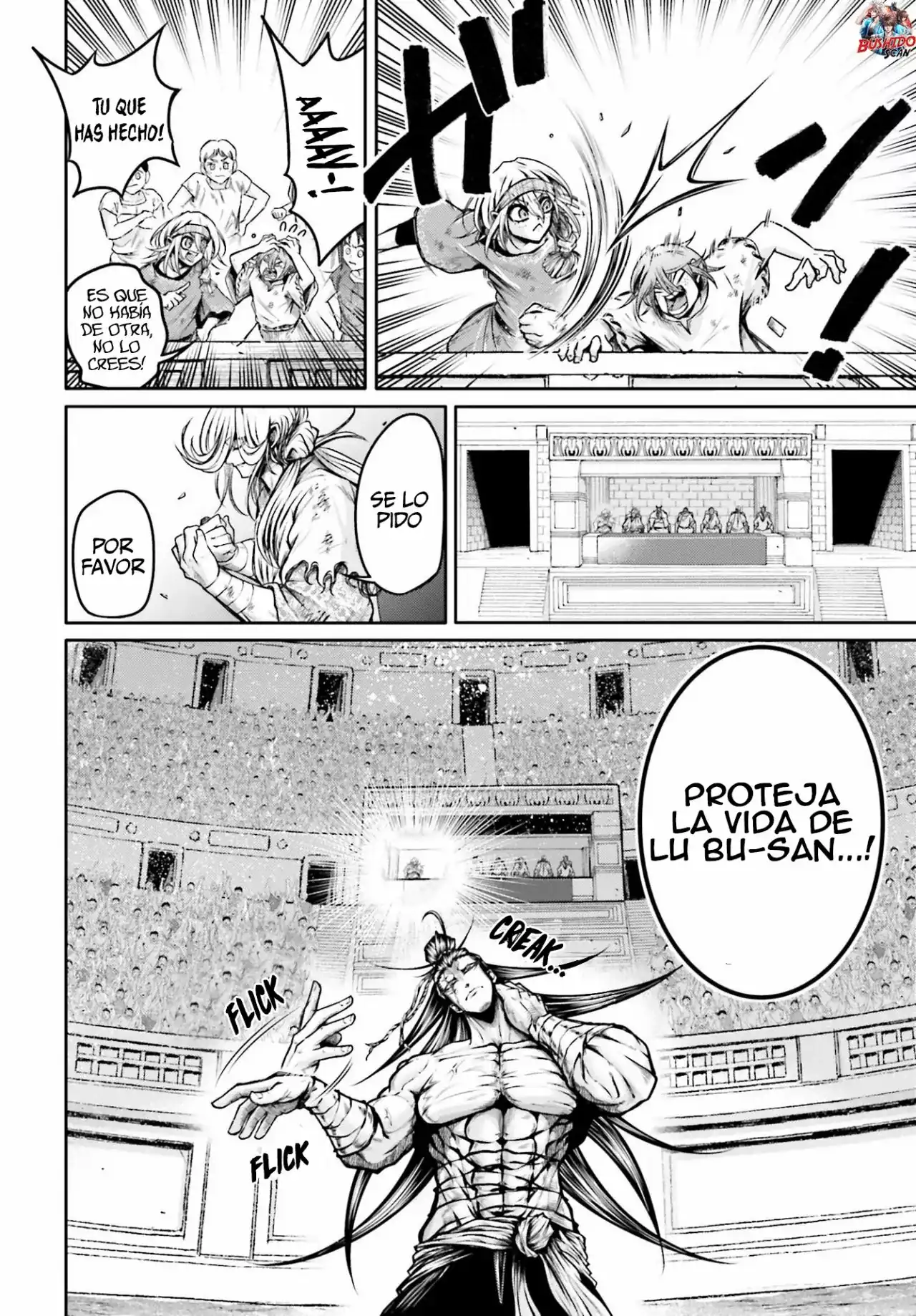 Página 17 — Shuumatsu no Valkyrie: The Legend of Lu Bu Fengxian Capítulo 29