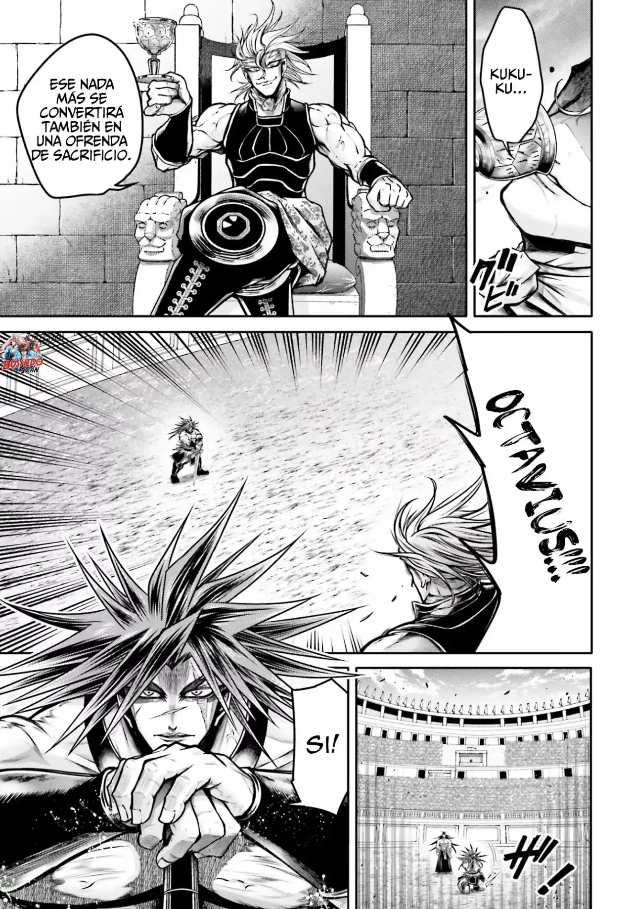 Página 18 — Shuumatsu no Valkyrie: The Legend of Lu Bu Fengxian Capítulo 29