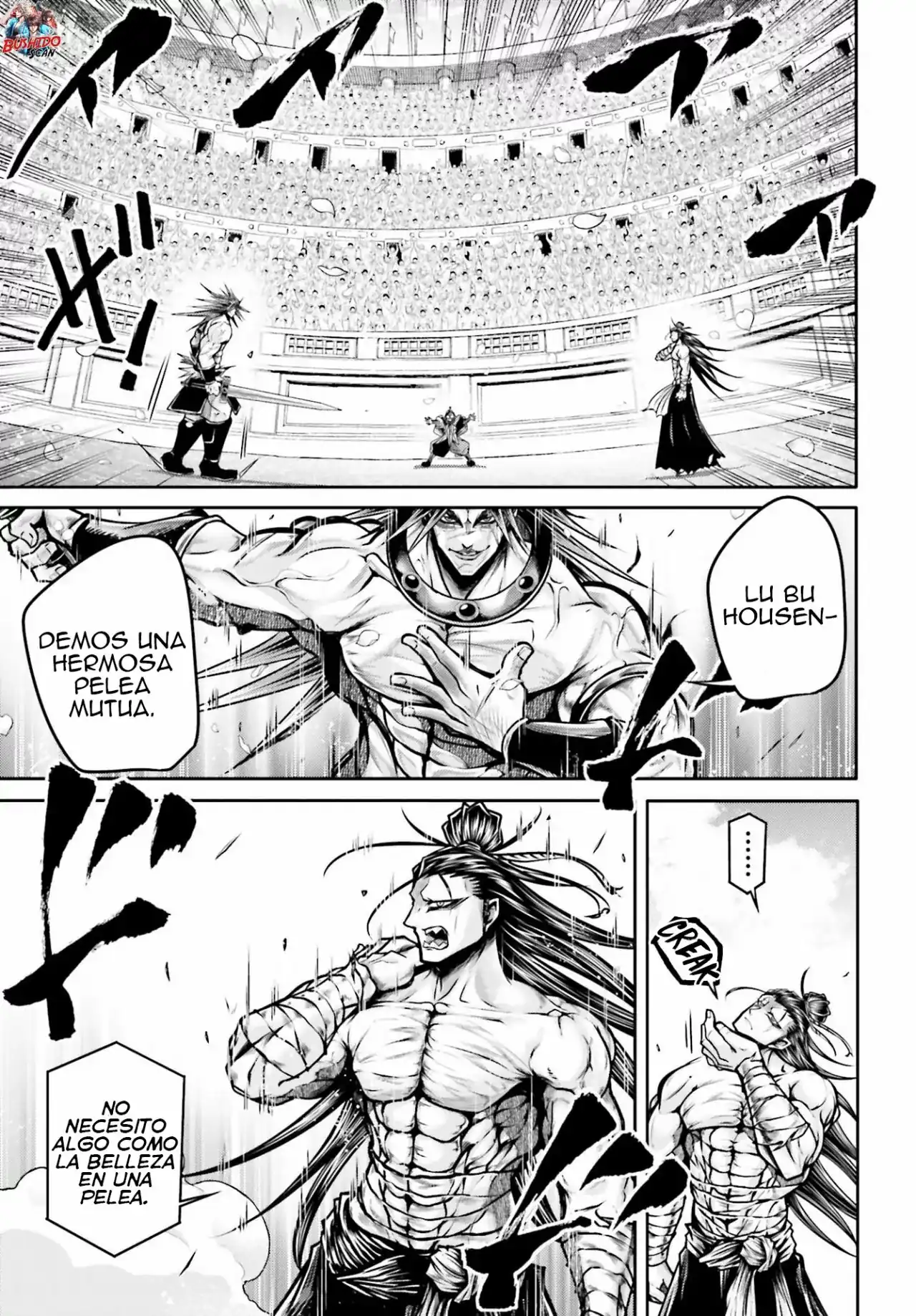 Página 20 — Shuumatsu no Valkyrie: The Legend of Lu Bu Fengxian Capítulo 29