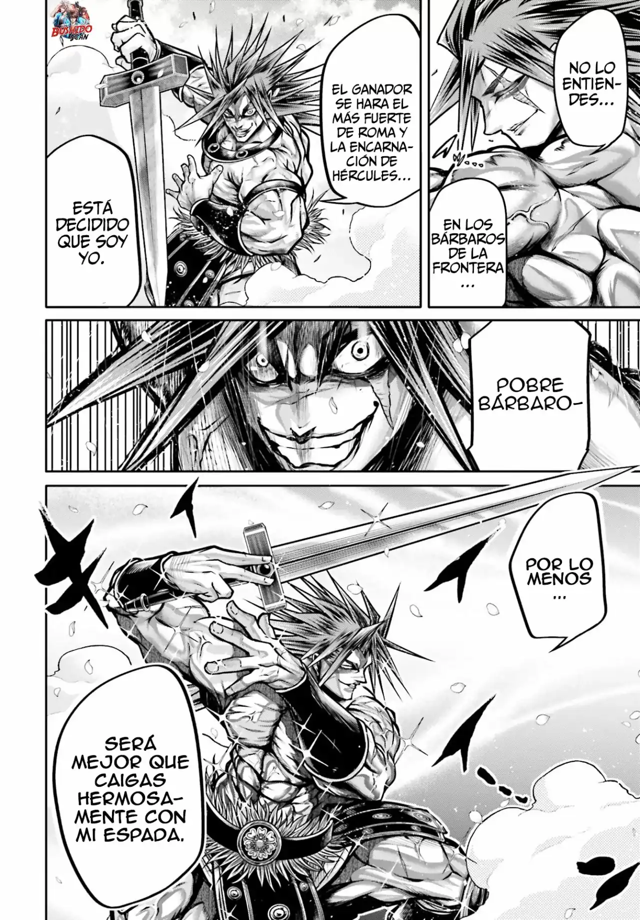 Página 21 — Shuumatsu no Valkyrie: The Legend of Lu Bu Fengxian Capítulo 29
