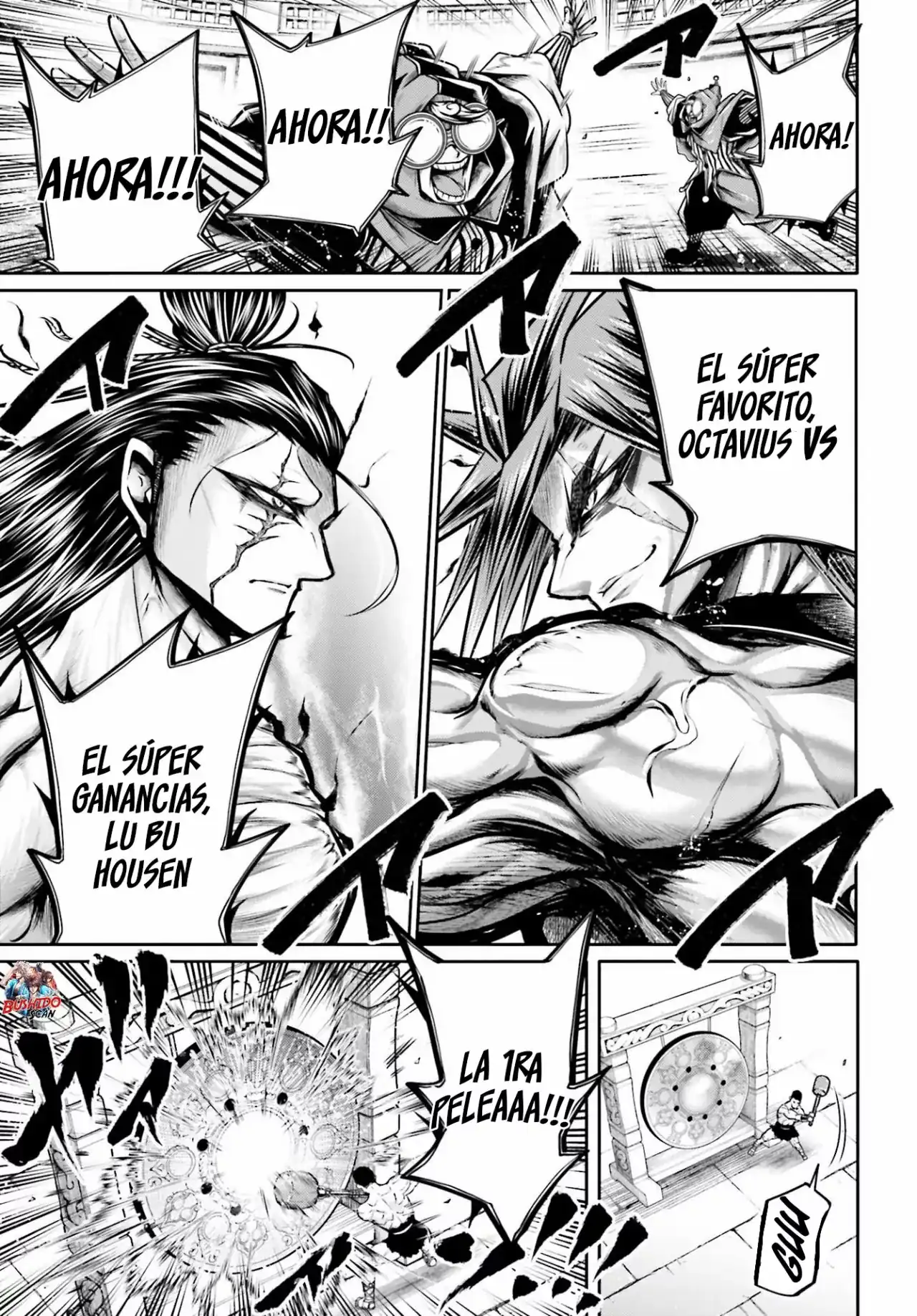 Página 22 — Shuumatsu no Valkyrie: The Legend of Lu Bu Fengxian Capítulo 29