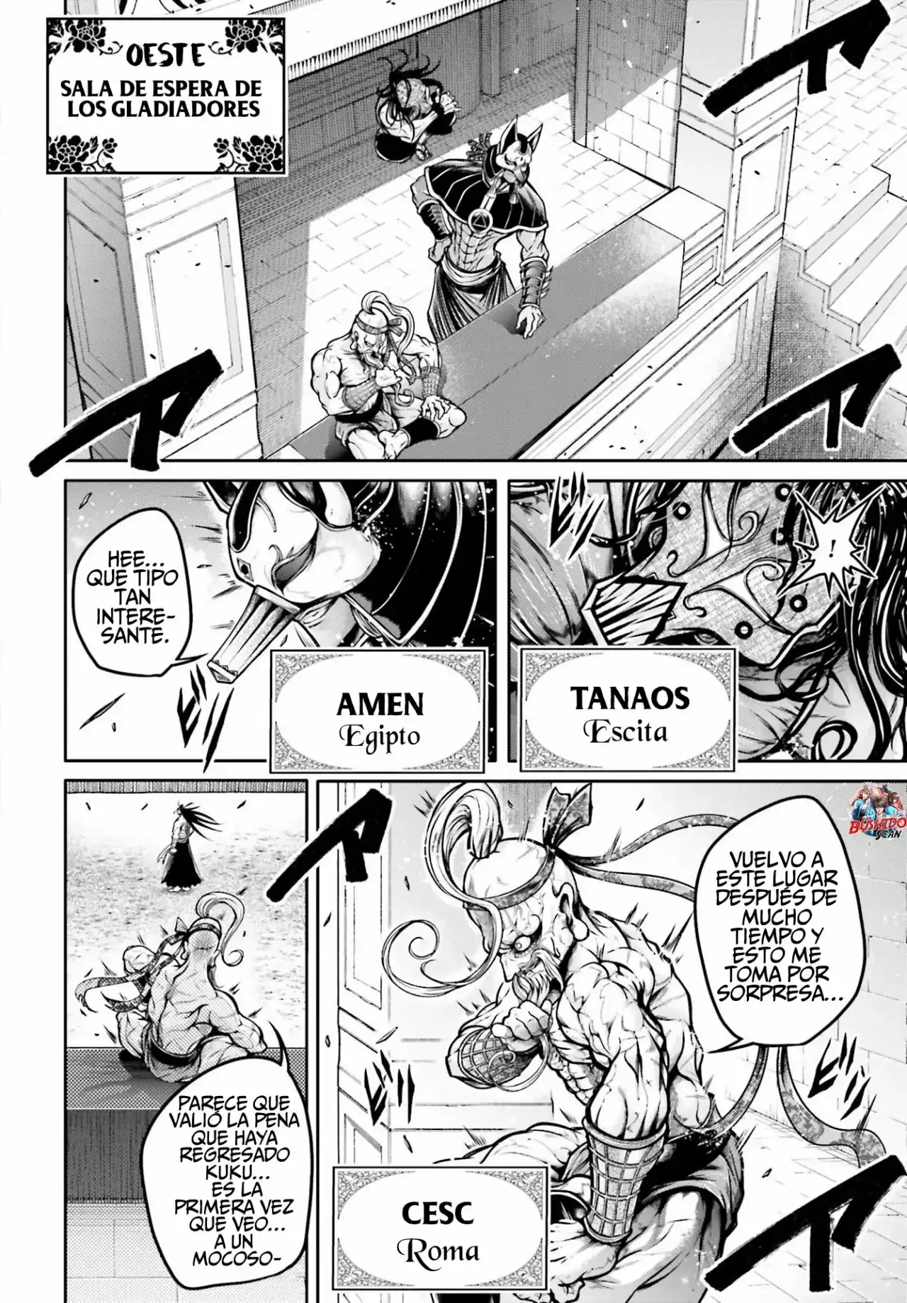 Página 3 — Shuumatsu no Valkyrie: The Legend of Lu Bu Fengxian Capítulo 30