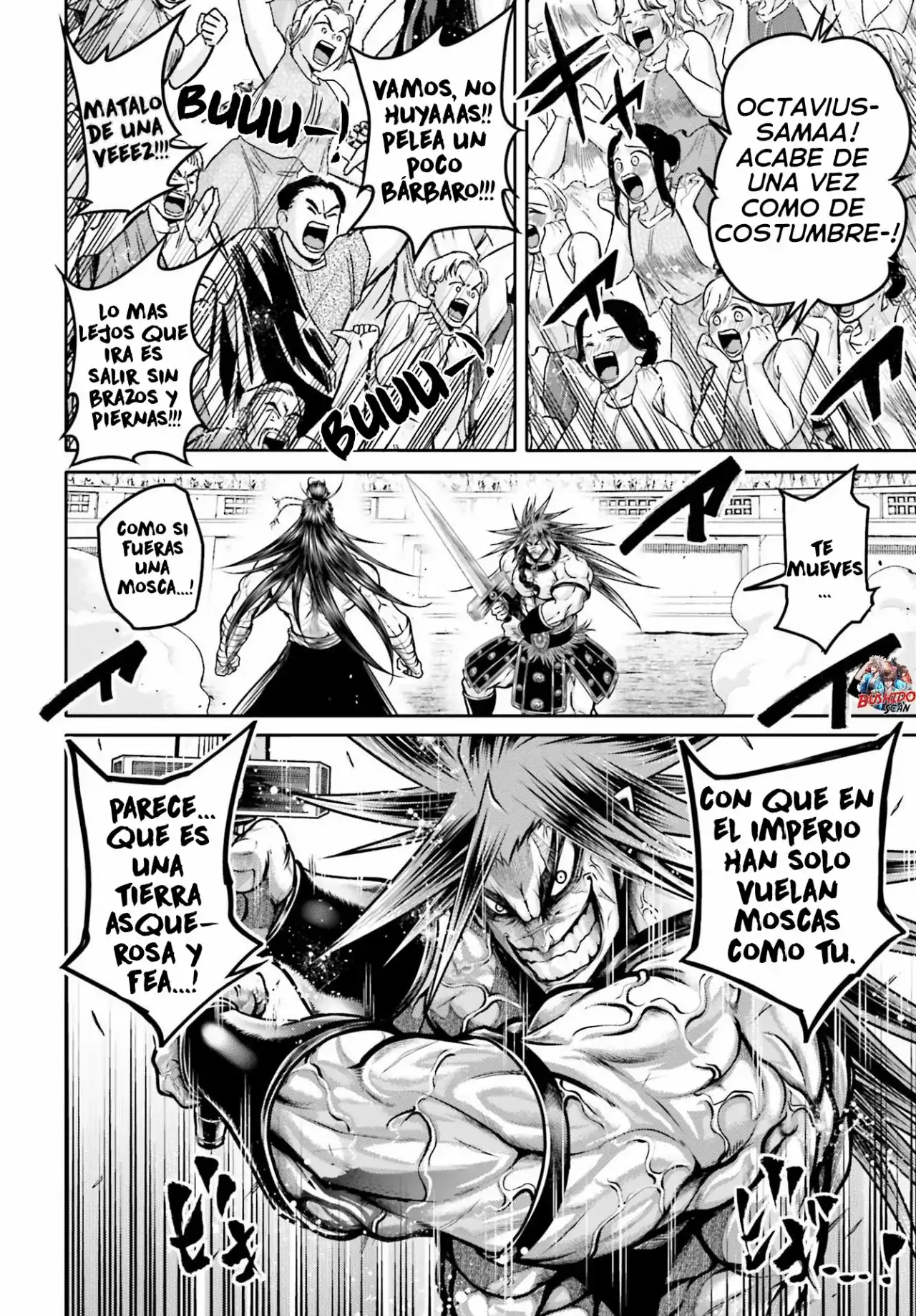 Página 9 — Shuumatsu no Valkyrie: The Legend of Lu Bu Fengxian Capítulo 30
