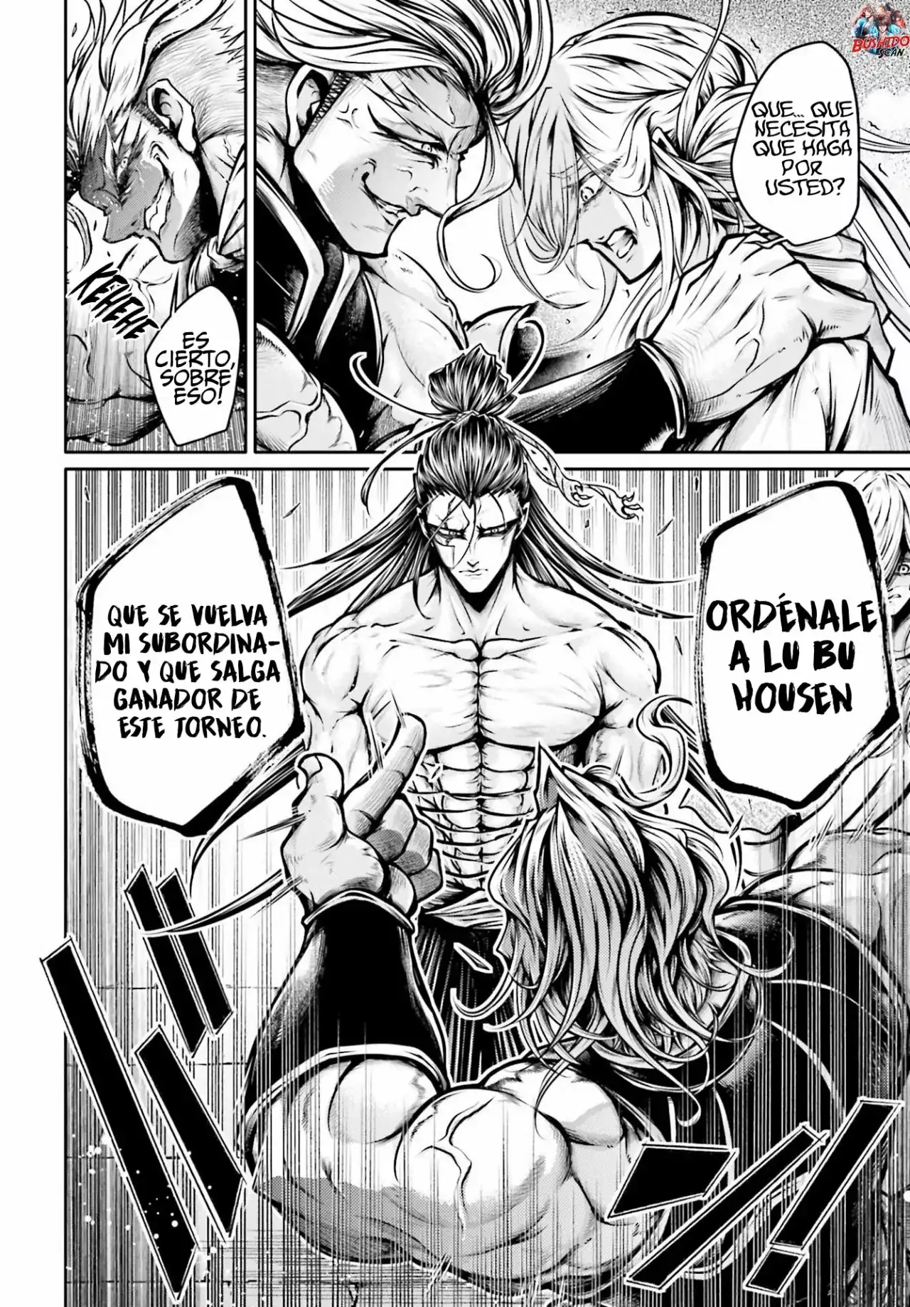 Página 9 — Shuumatsu no Valkyrie: The Legend of Lu Bu Fengxian Capítulo 32